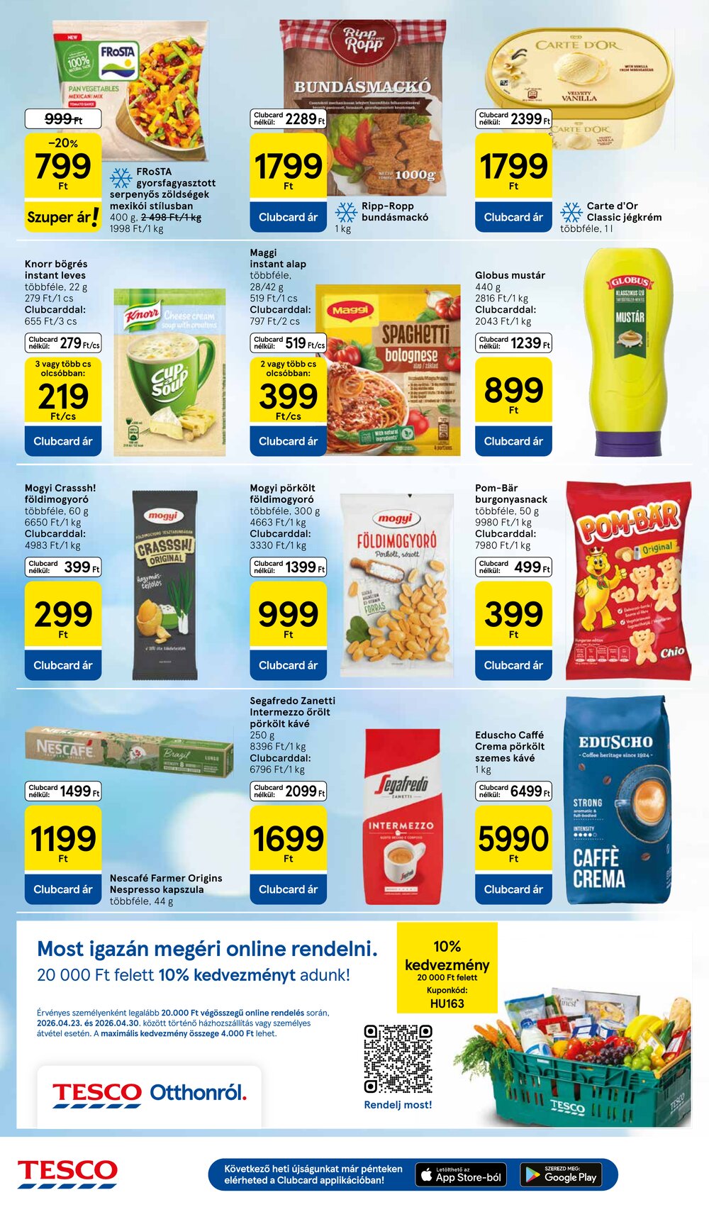 Tesco akciós újság 2026.04.23-tól - 4. oldal.