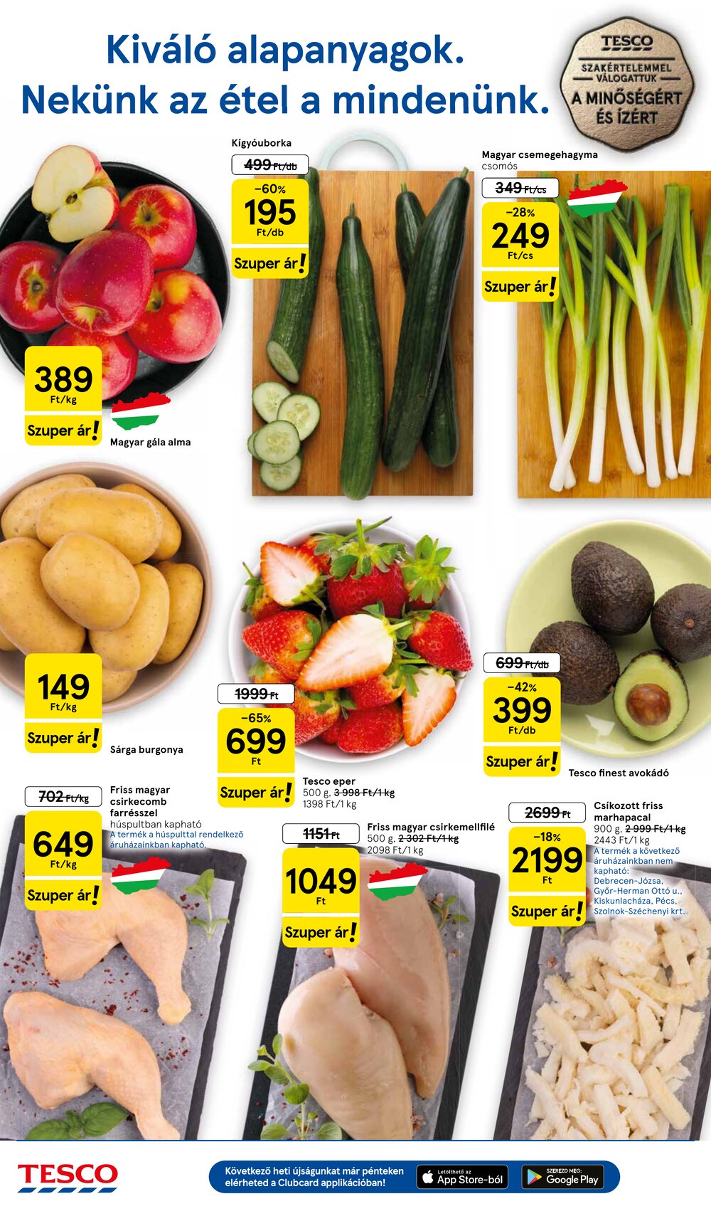 Tesco akciós újság 2026.04.23-tól - 2. oldal.