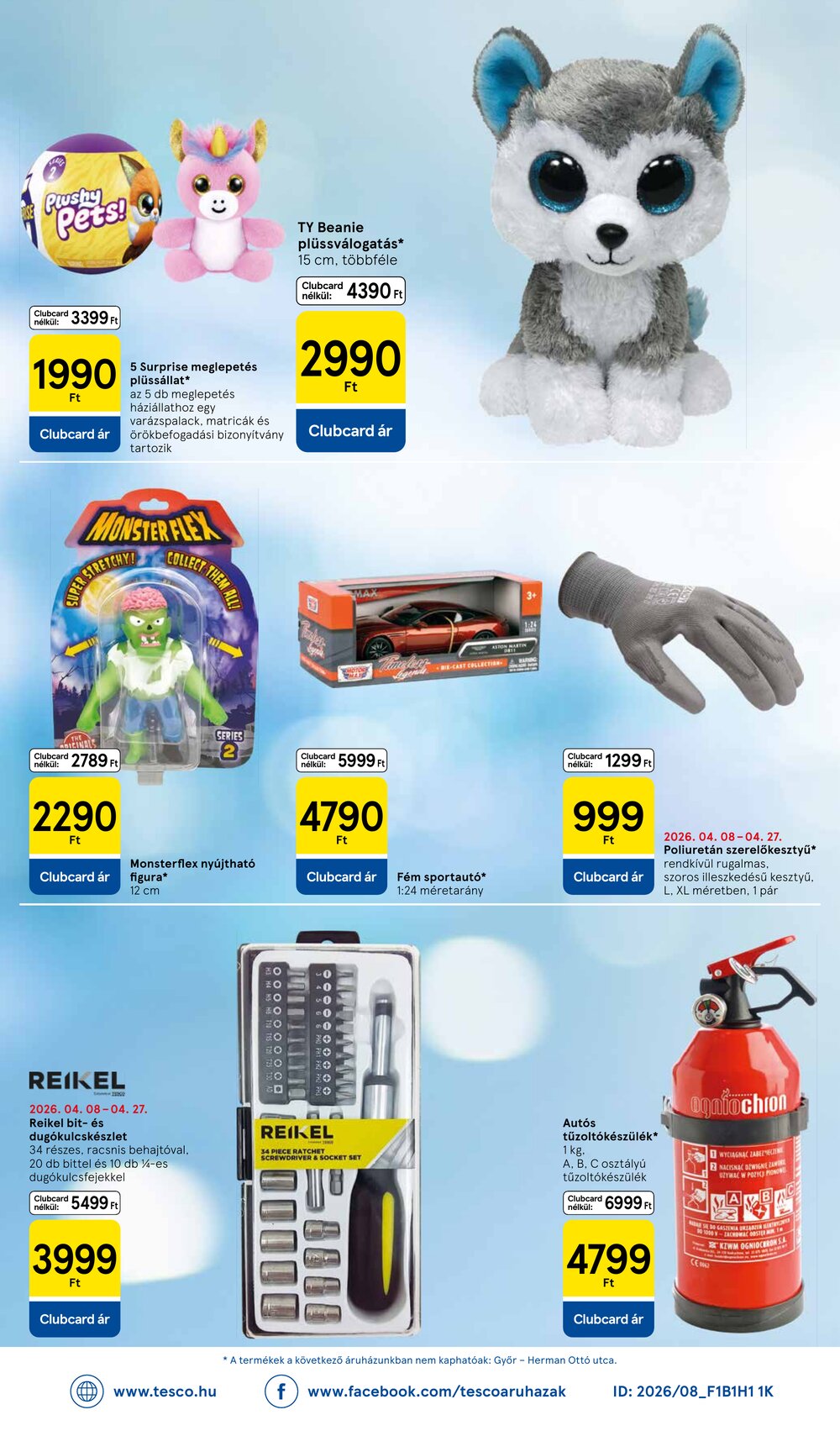 Tesco akciós újság 2026.04.23-tól - 8. oldal.