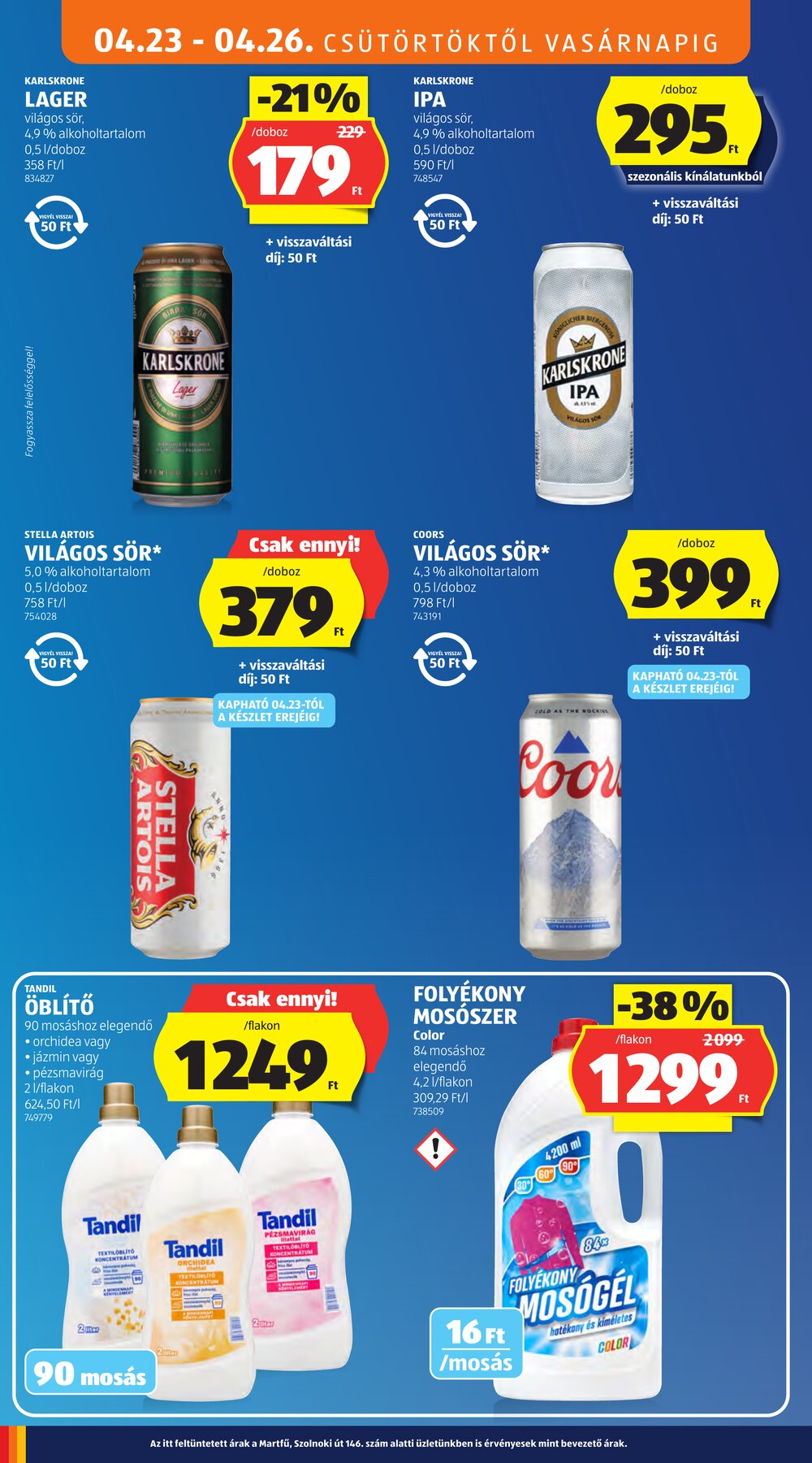 Aldi akciós újság 2026.04.23-tól - 14. oldal.