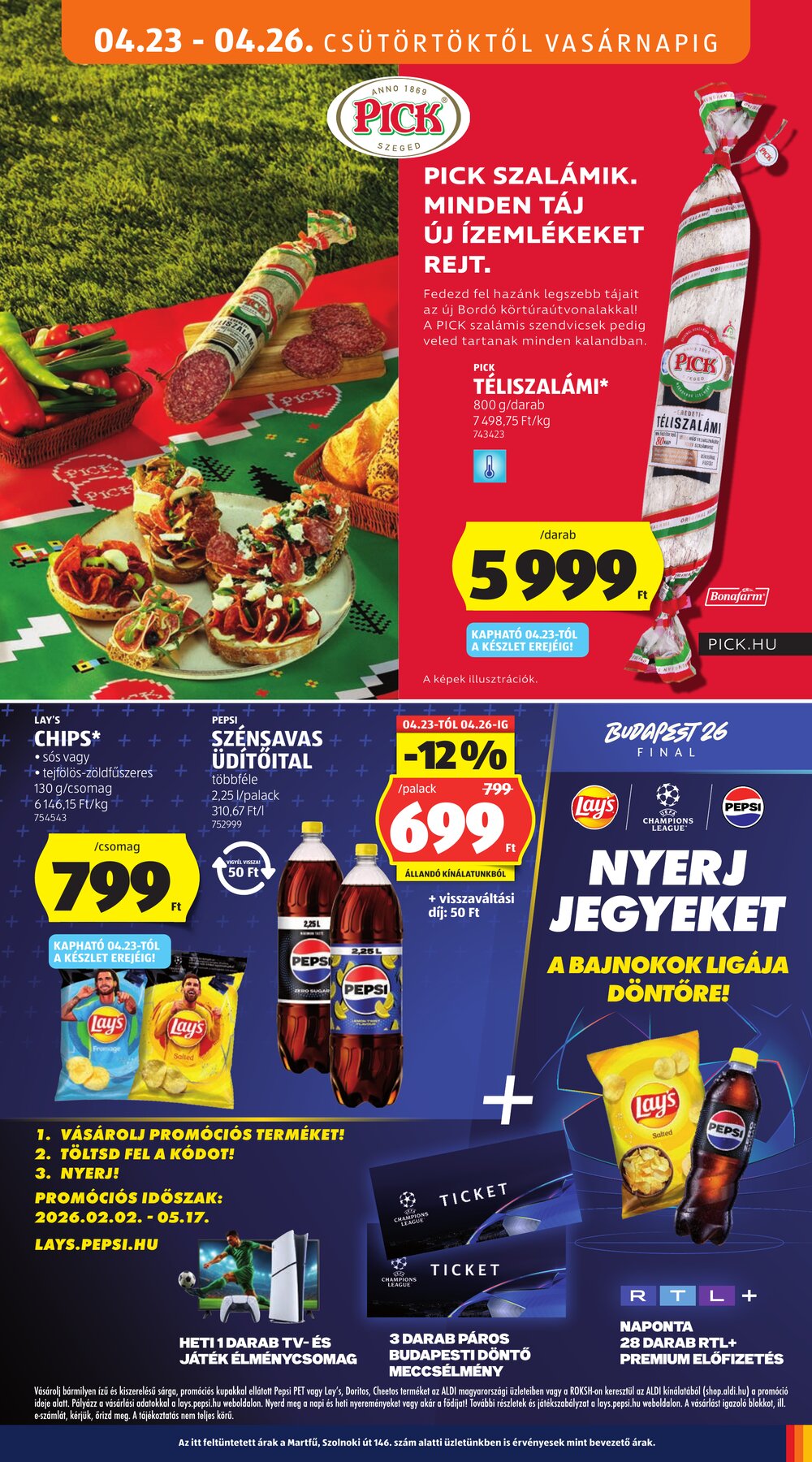 Aldi akciós újság 2026.04.23-tól - 15. oldal.