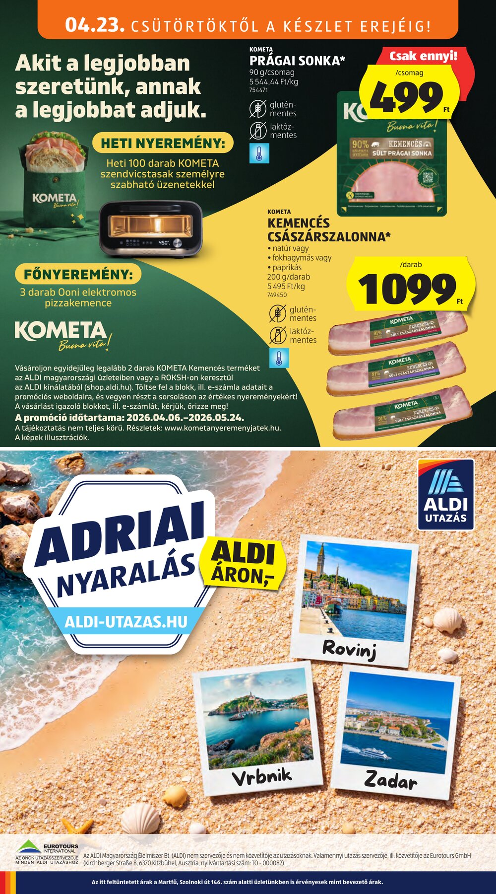 Aldi akciós újság 2026.04.23-tól - 16. oldal.