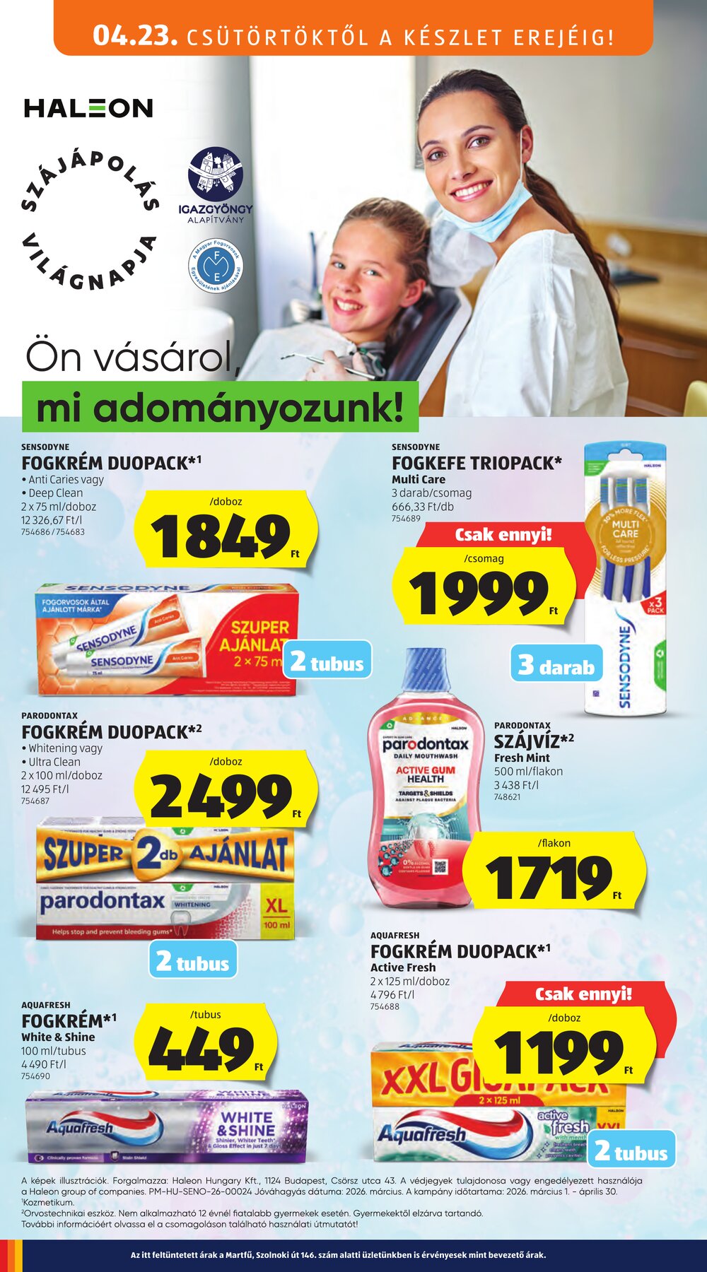 Aldi akciós újság 2026.04.23-tól - 22. oldal.