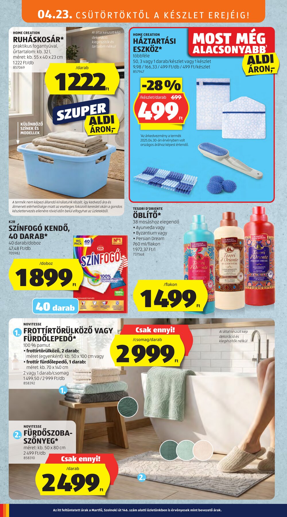 Aldi akciós újság 2026.04.23-tól - 24. oldal.