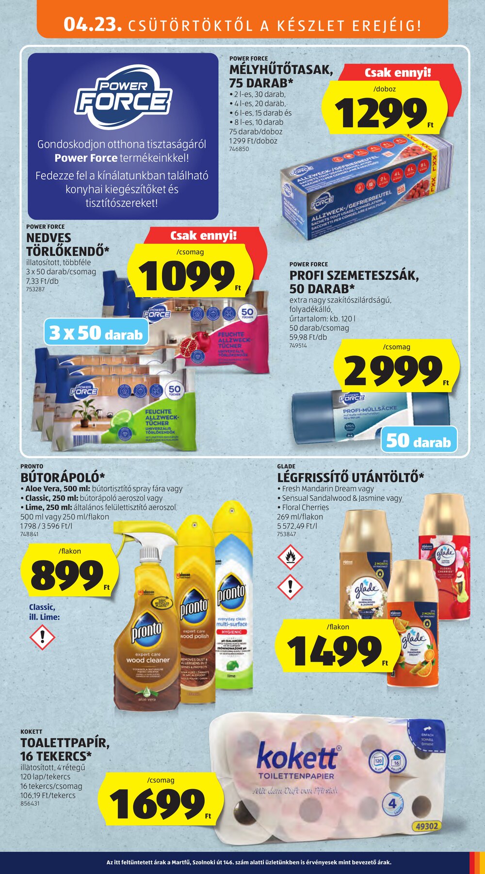 Aldi akciós újság 2026.04.23-tól - 25. oldal.