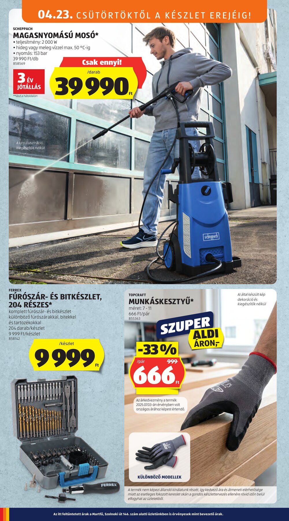 Aldi akciós újság 2026.04.23-tól - 30. oldal.