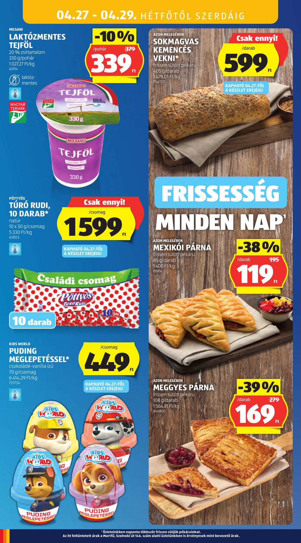 Aldi akciós újság 2026.04.23-tól - 36. oldal.