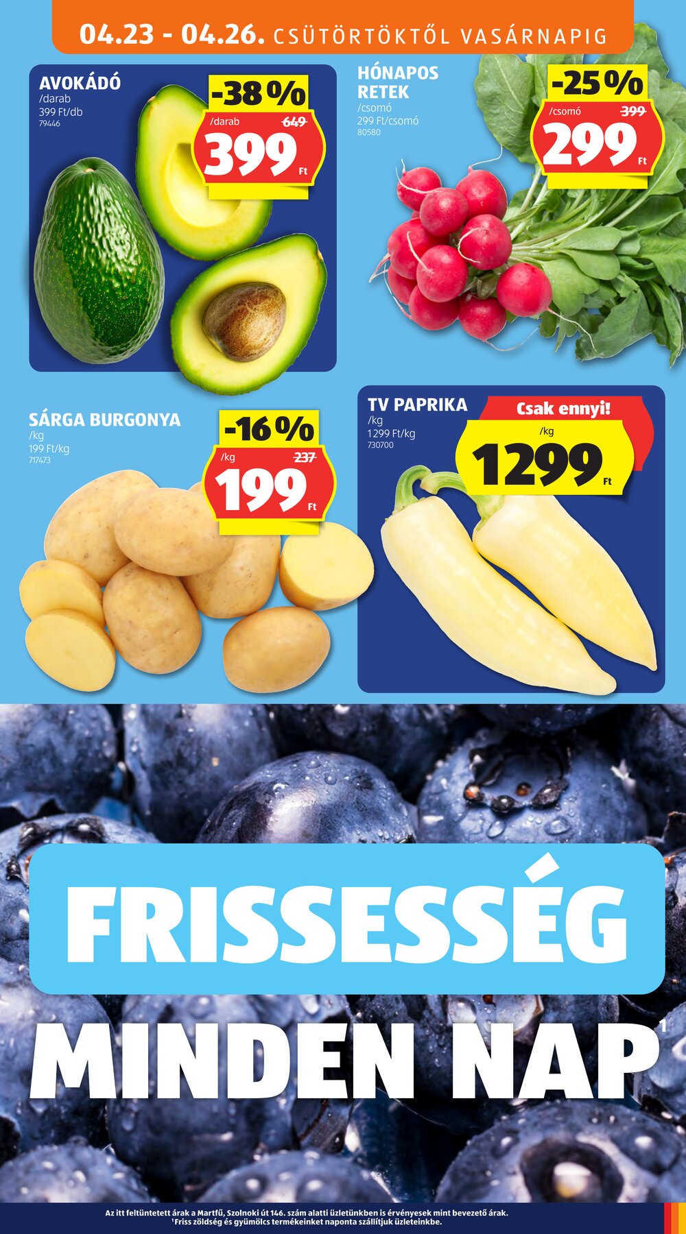 Aldi akciós újság 2026.04.23-tól - 5. oldal.