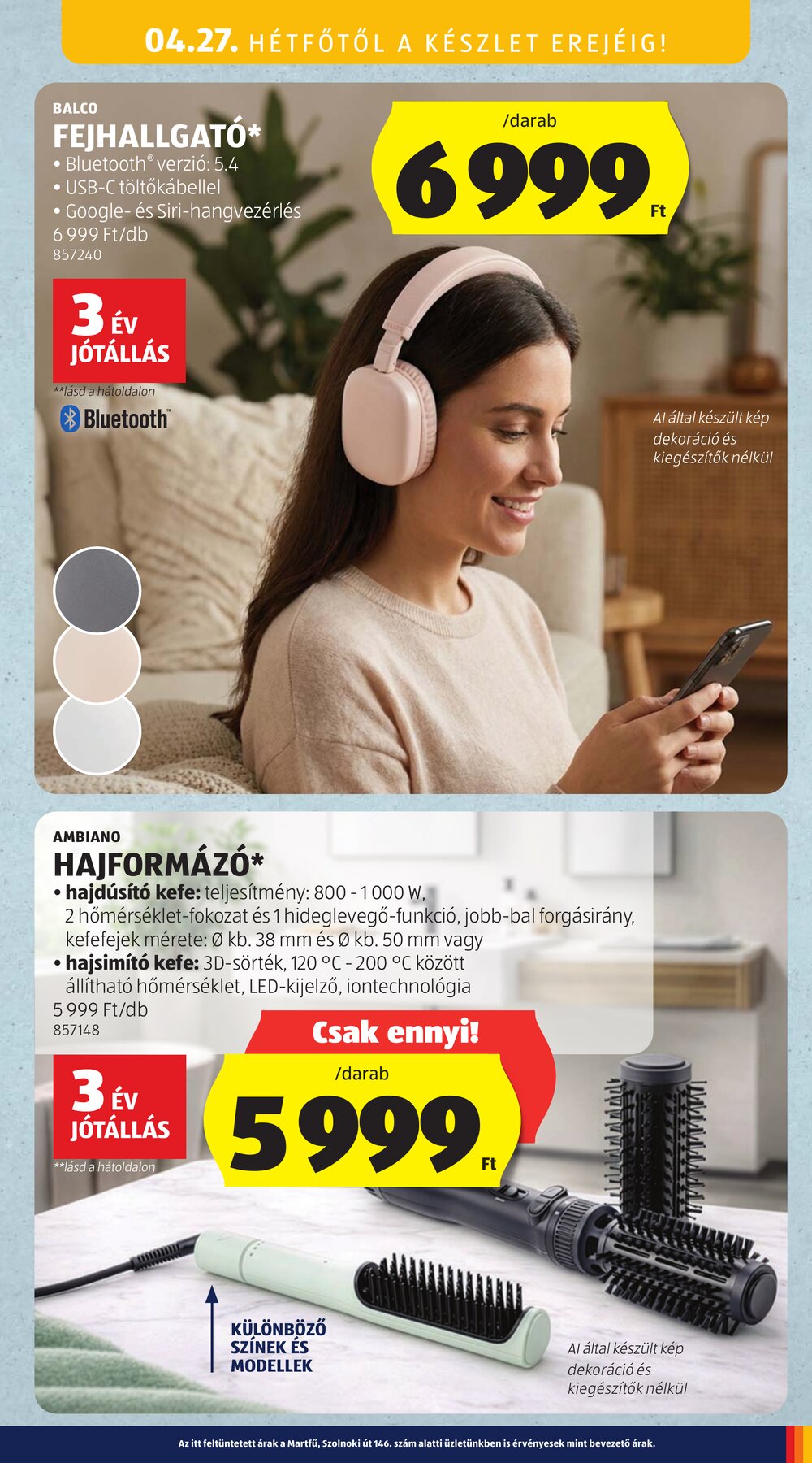 Aldi akciós újság 2026.04.23-tól - 51. oldal.