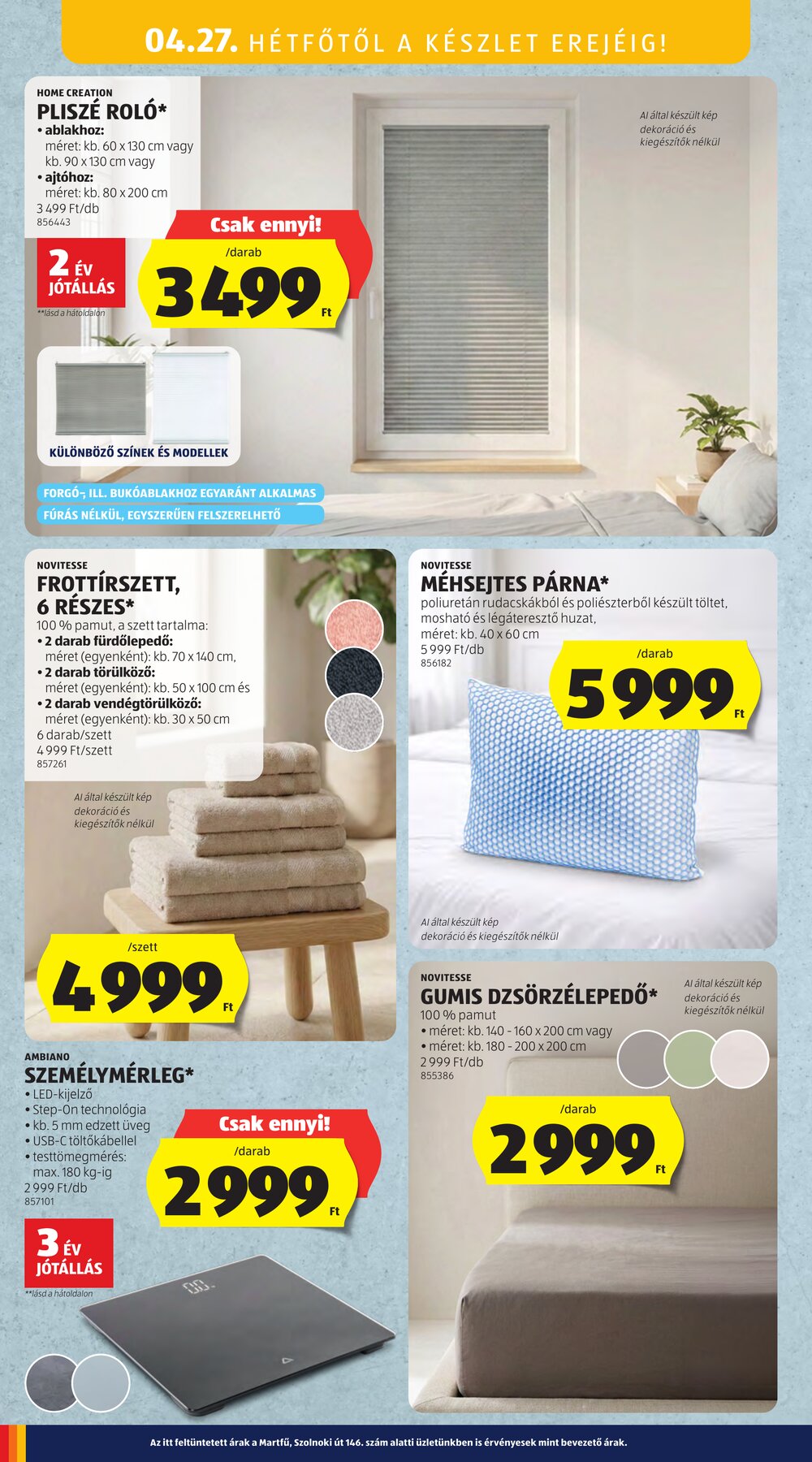 Aldi akciós újság 2026.04.23-tól - 52. oldal.