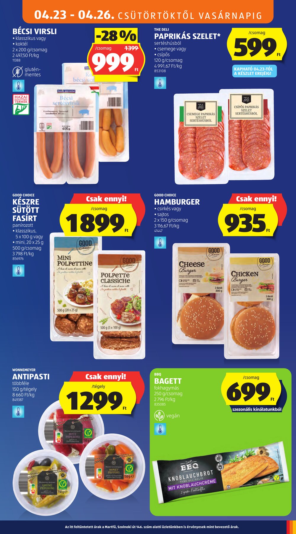 Aldi akciós újság 2026.04.23-tól - 7. oldal.