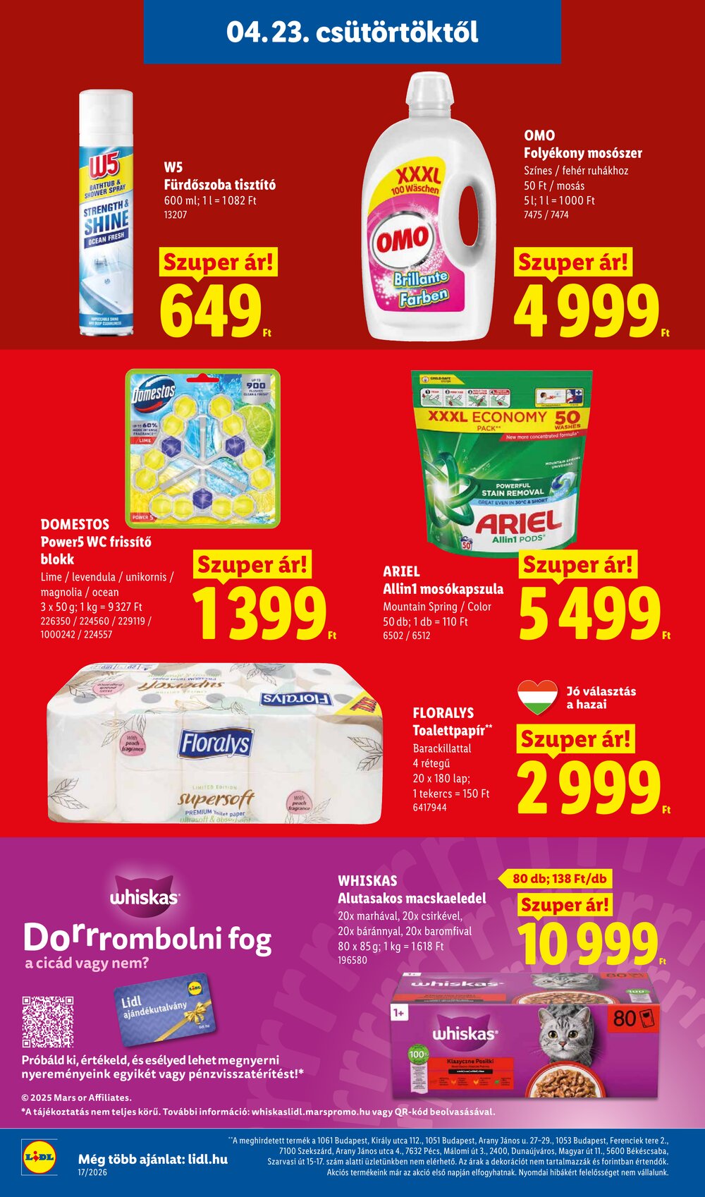 Lidl akciós újság 2026.04.23-tól - 12. oldal.