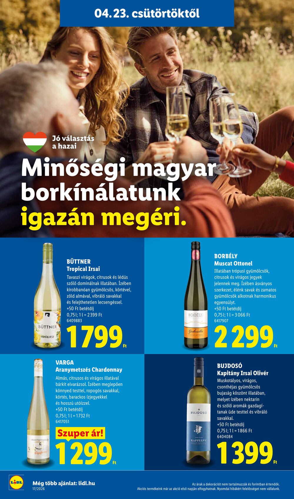 Lidl akciós újság 2026.04.23-tól - 14. oldal.