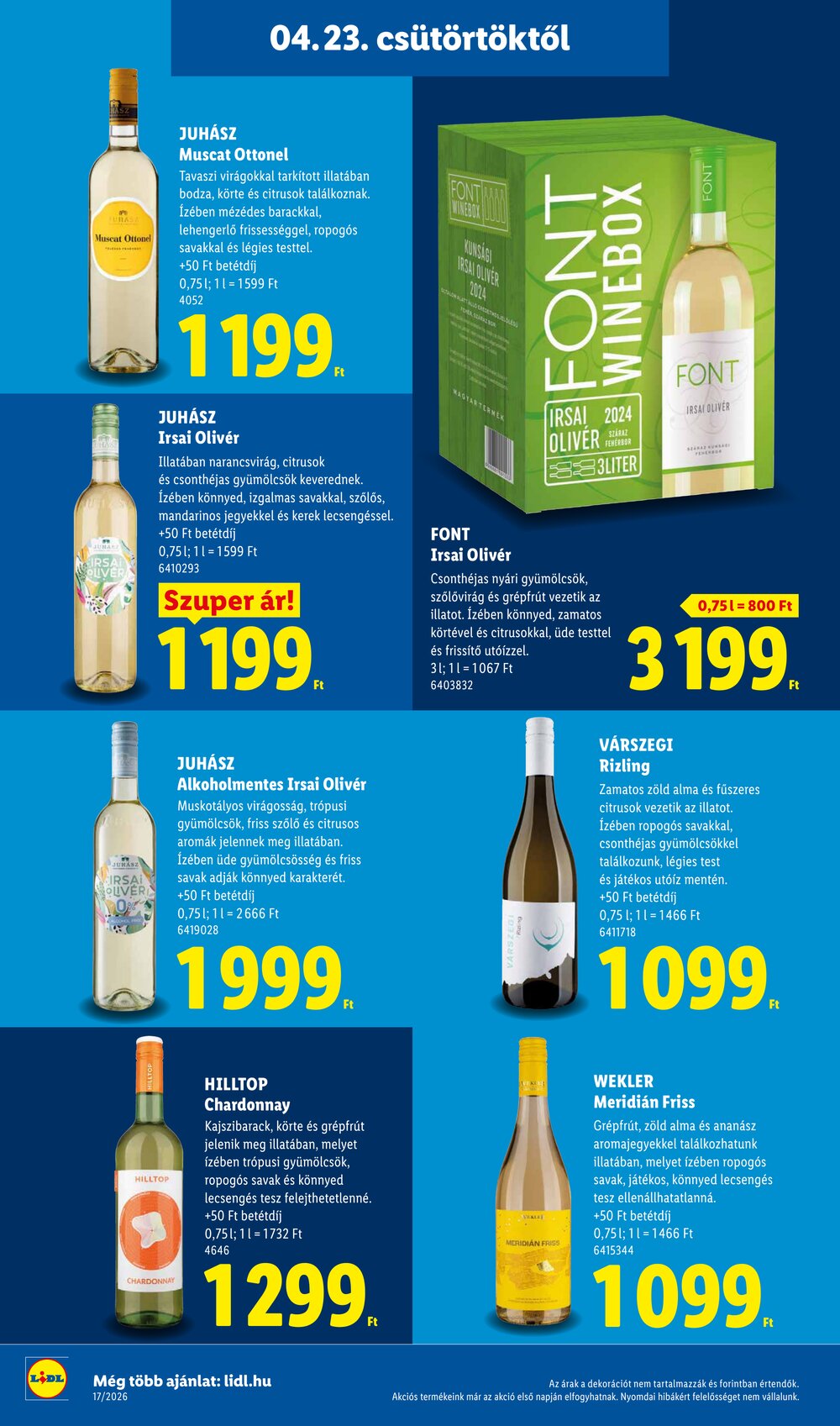 Lidl akciós újság 2026.04.23-tól - 16. oldal.