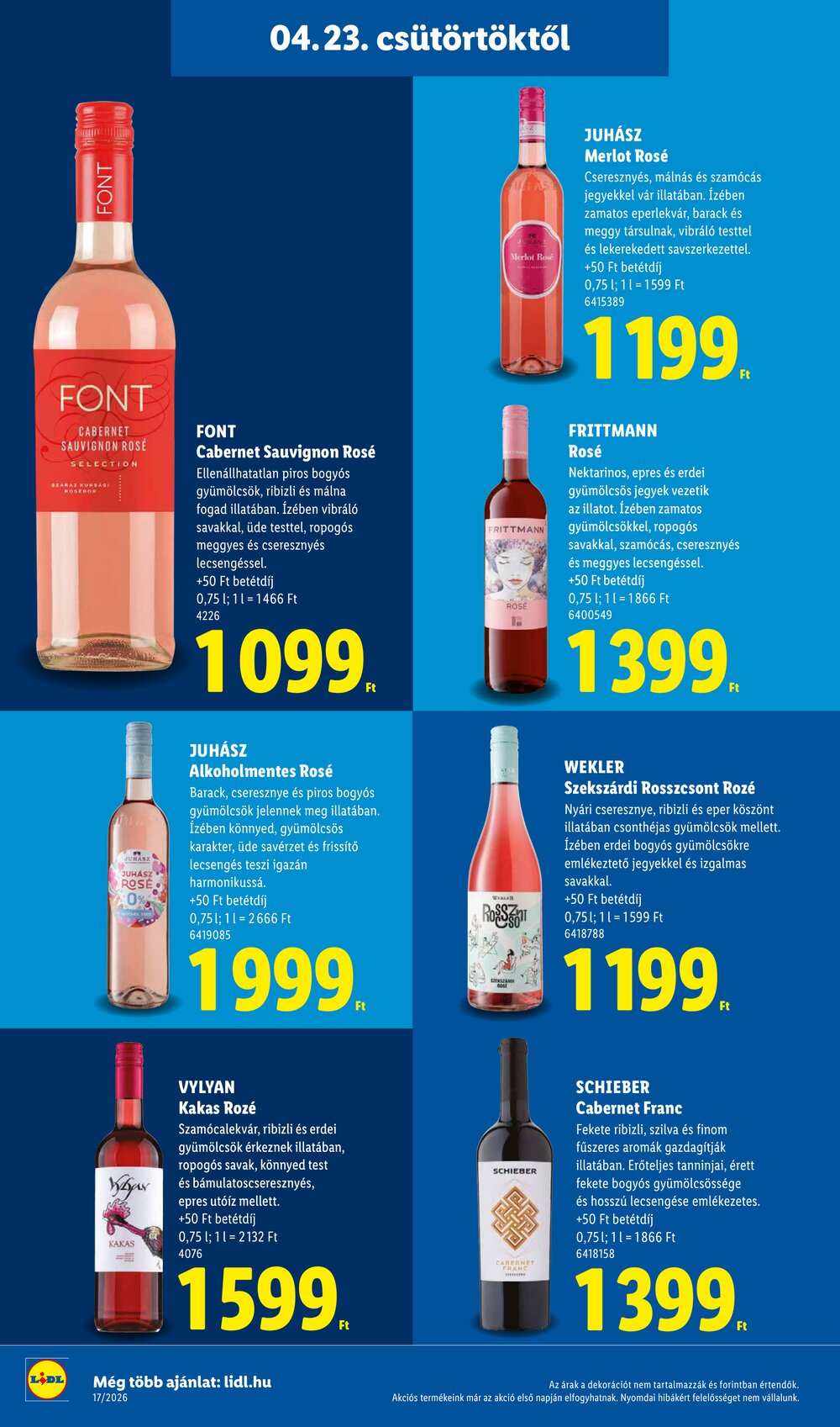 Lidl akciós újság 2026.04.23-tól - 18. oldal.