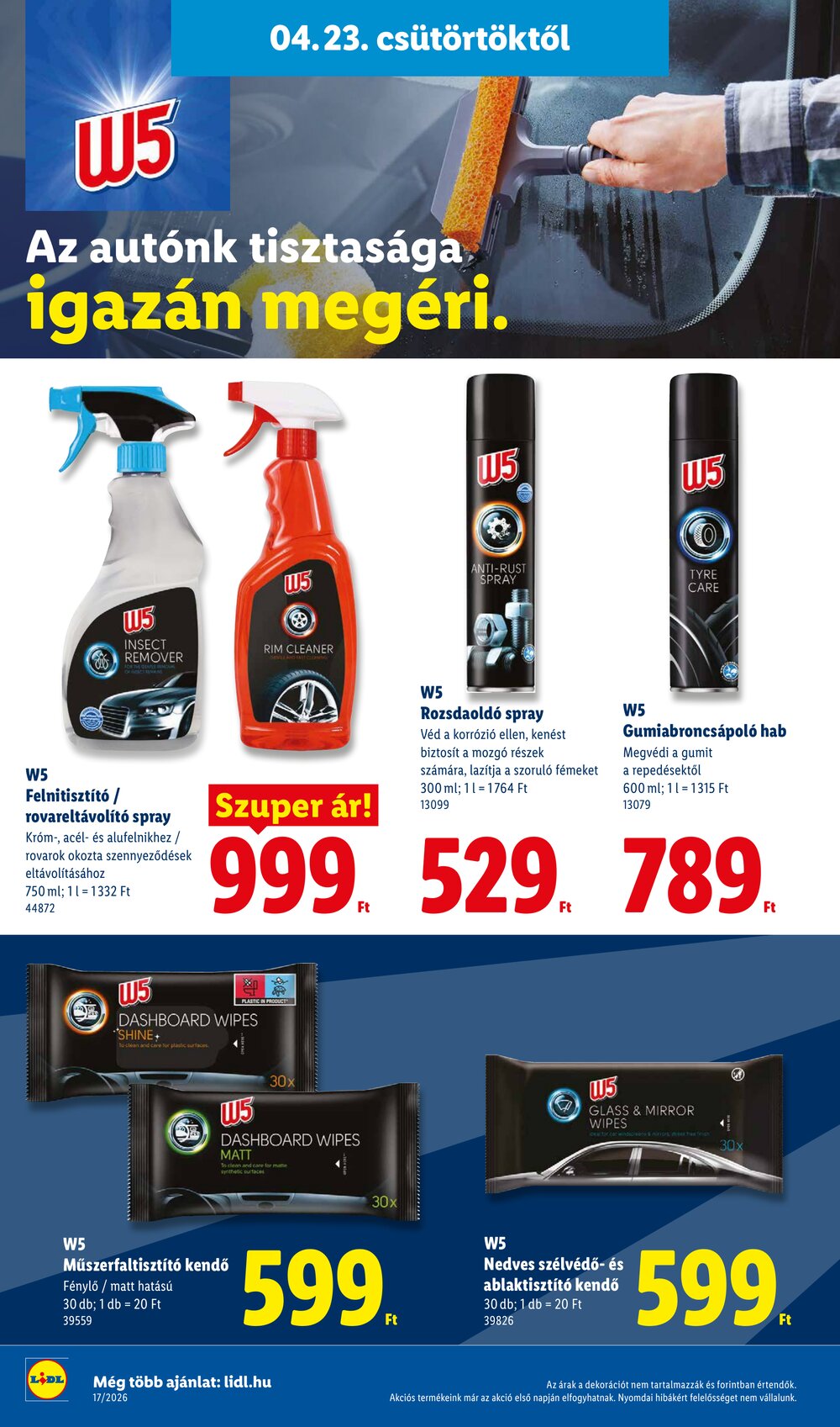 Lidl akciós újság 2026.04.23-tól - 20. oldal.