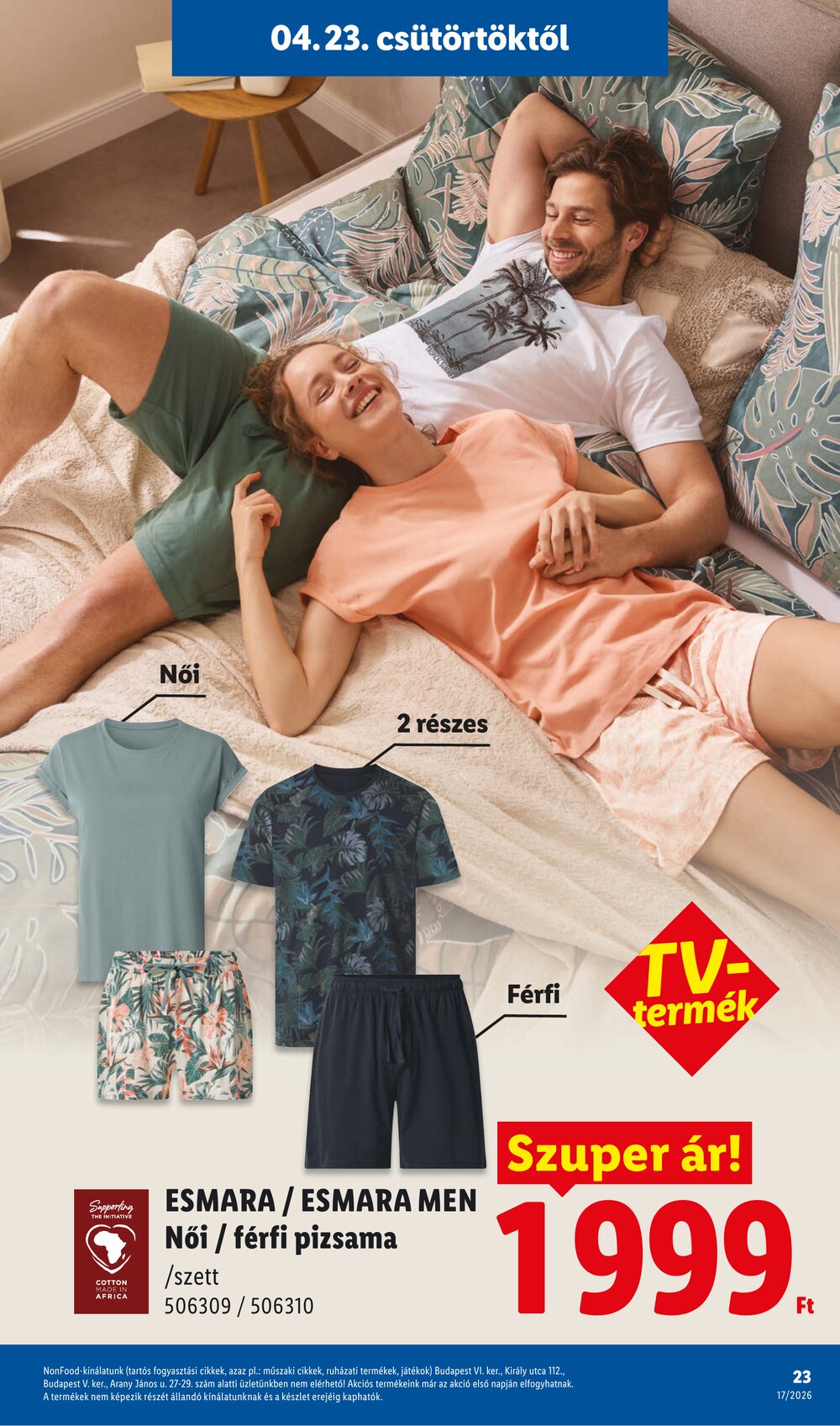 Lidl akciós újság 2026.04.23-tól - 23. oldal.