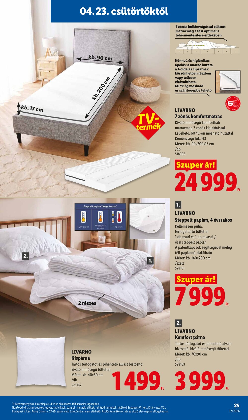 Lidl akciós újság 2026.04.23-tól - 25. oldal.