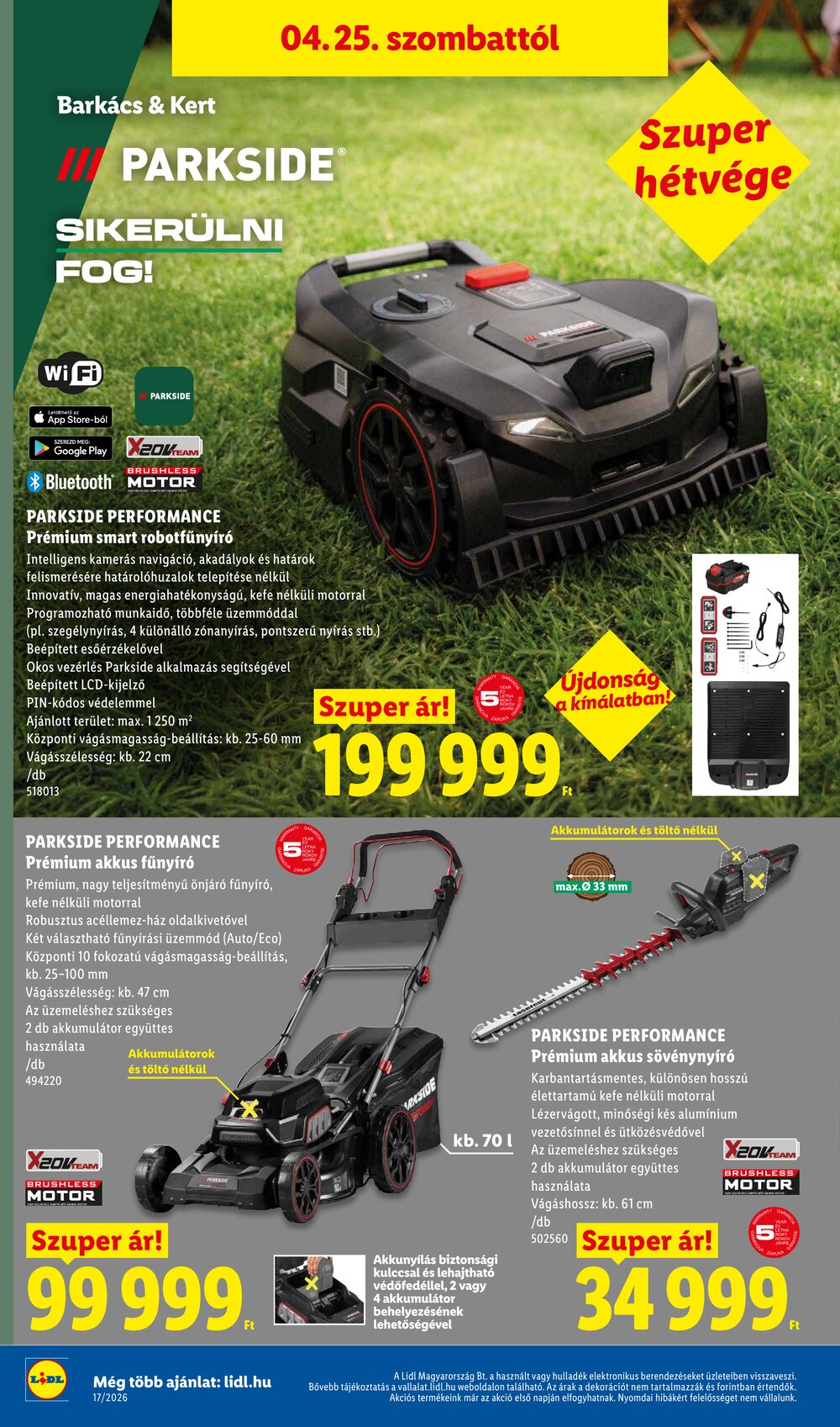 Lidl akciós újság 2026.04.23-tól - 42. oldal.