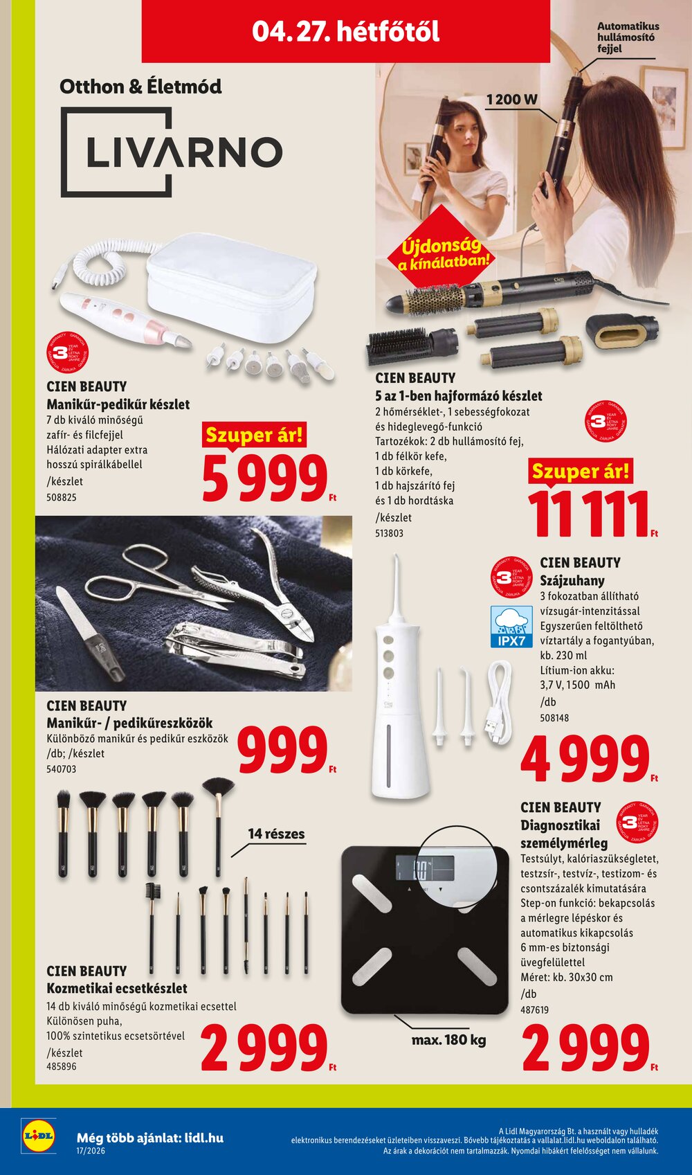 Lidl akciós újság 2026.04.23-tól - 48. oldal.