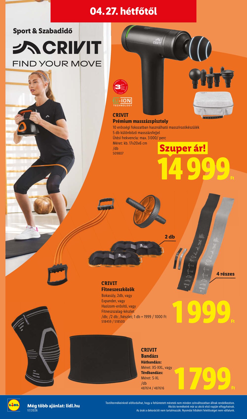 Lidl akciós újság 2026.04.23-tól - 52. oldal.