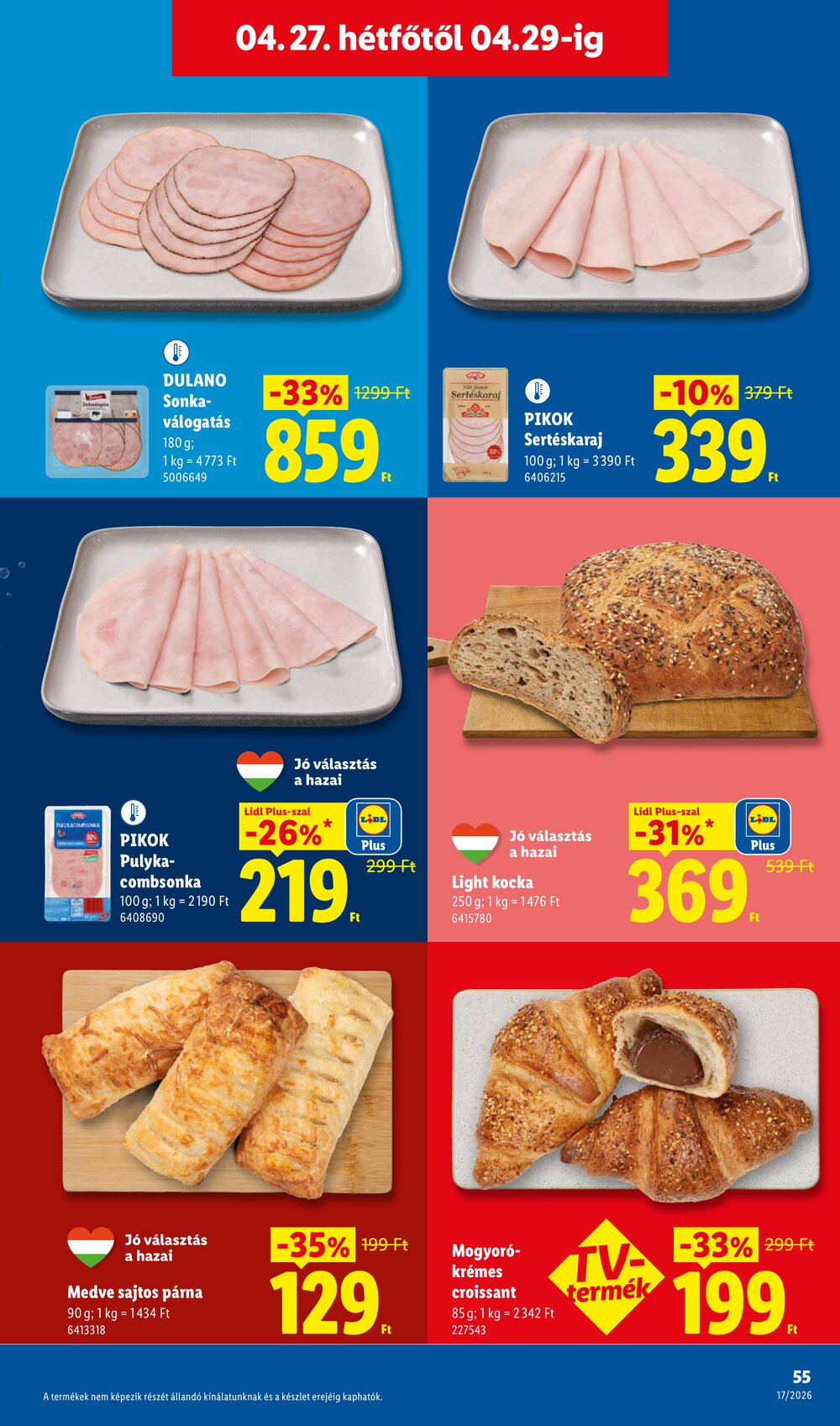 Lidl akciós újság 2026.04.23-tól - 55. oldal.