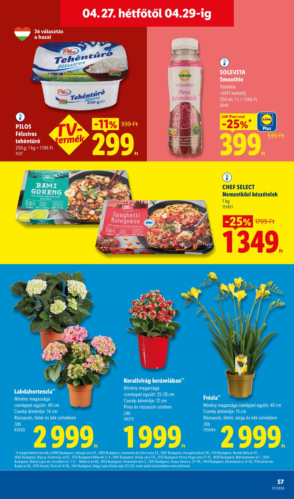 Lidl akciós újság 2026.04.23-tól - 57. oldal.