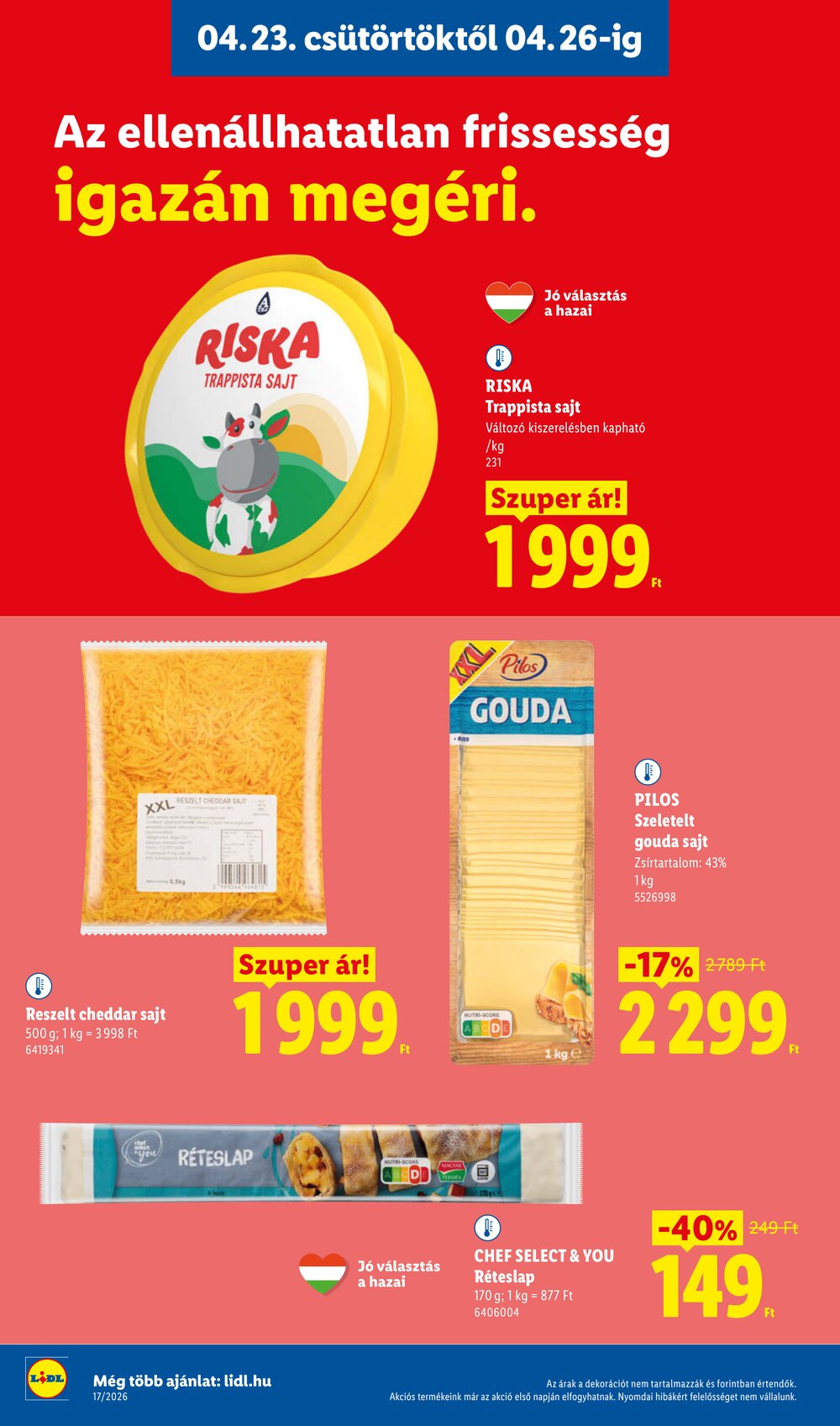 Lidl akciós újság 2026.04.23-tól - 6. oldal.