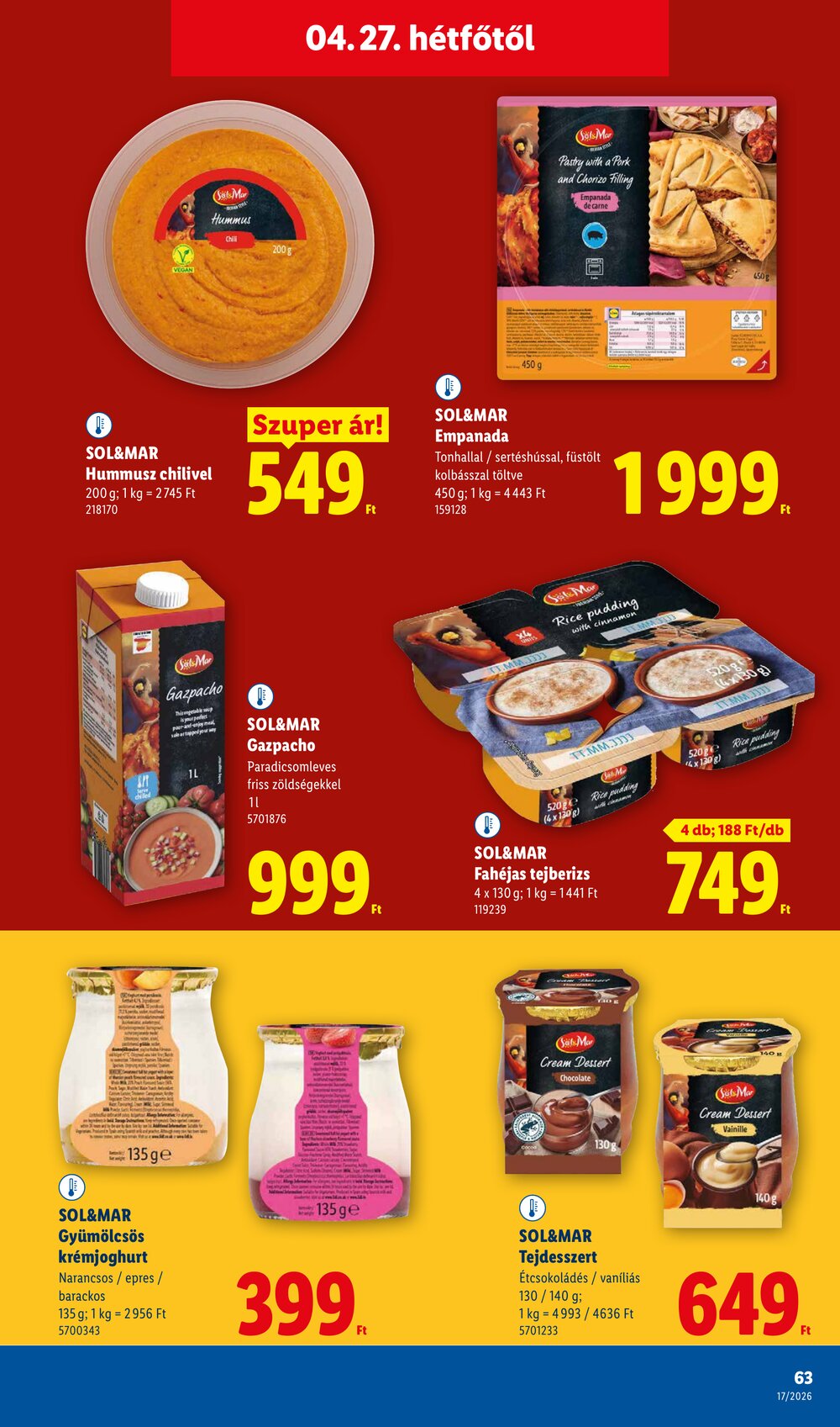 Lidl akciós újság 2026.04.23-tól - 63. oldal.