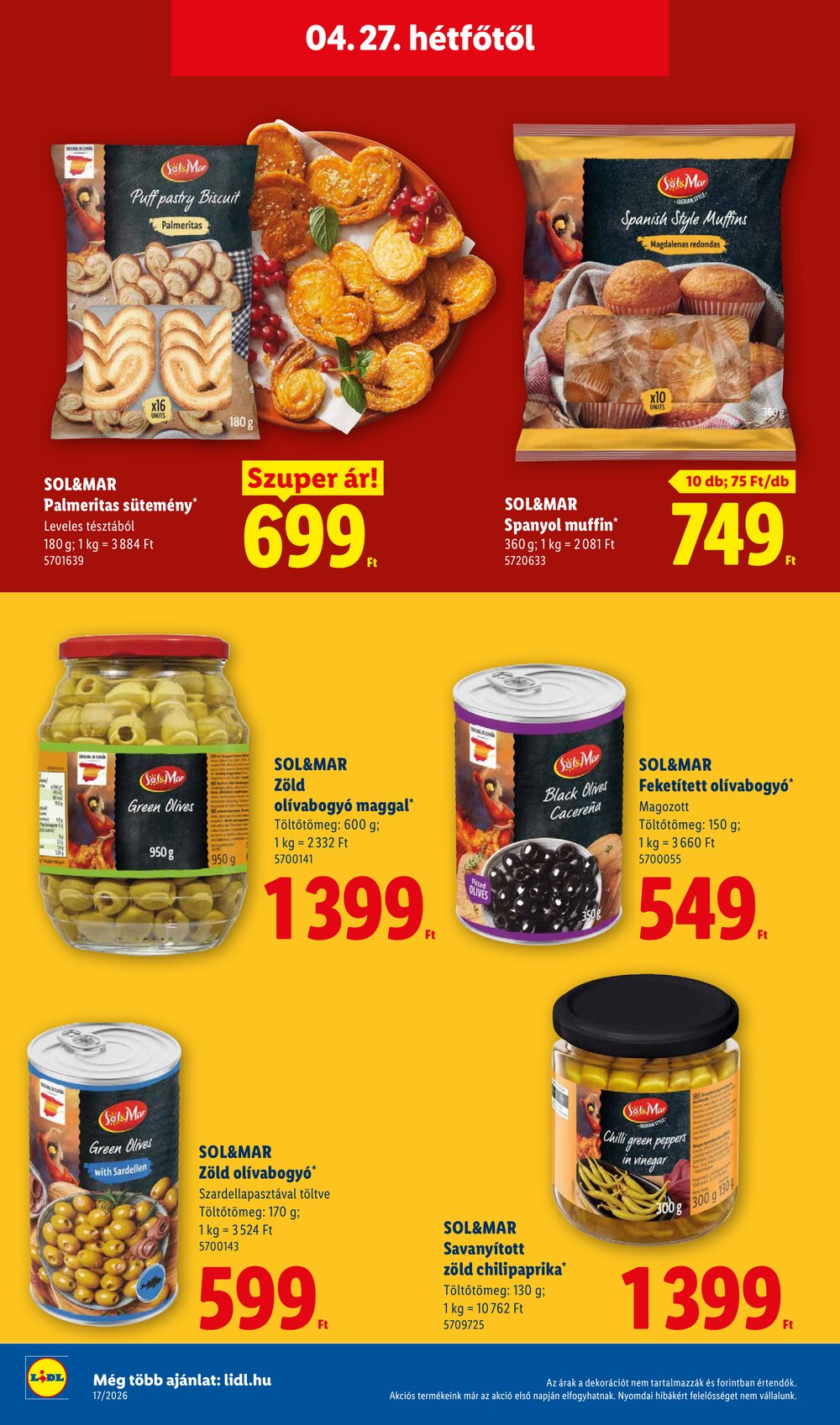 Lidl akciós újság 2026.04.23-tól - 64. oldal.