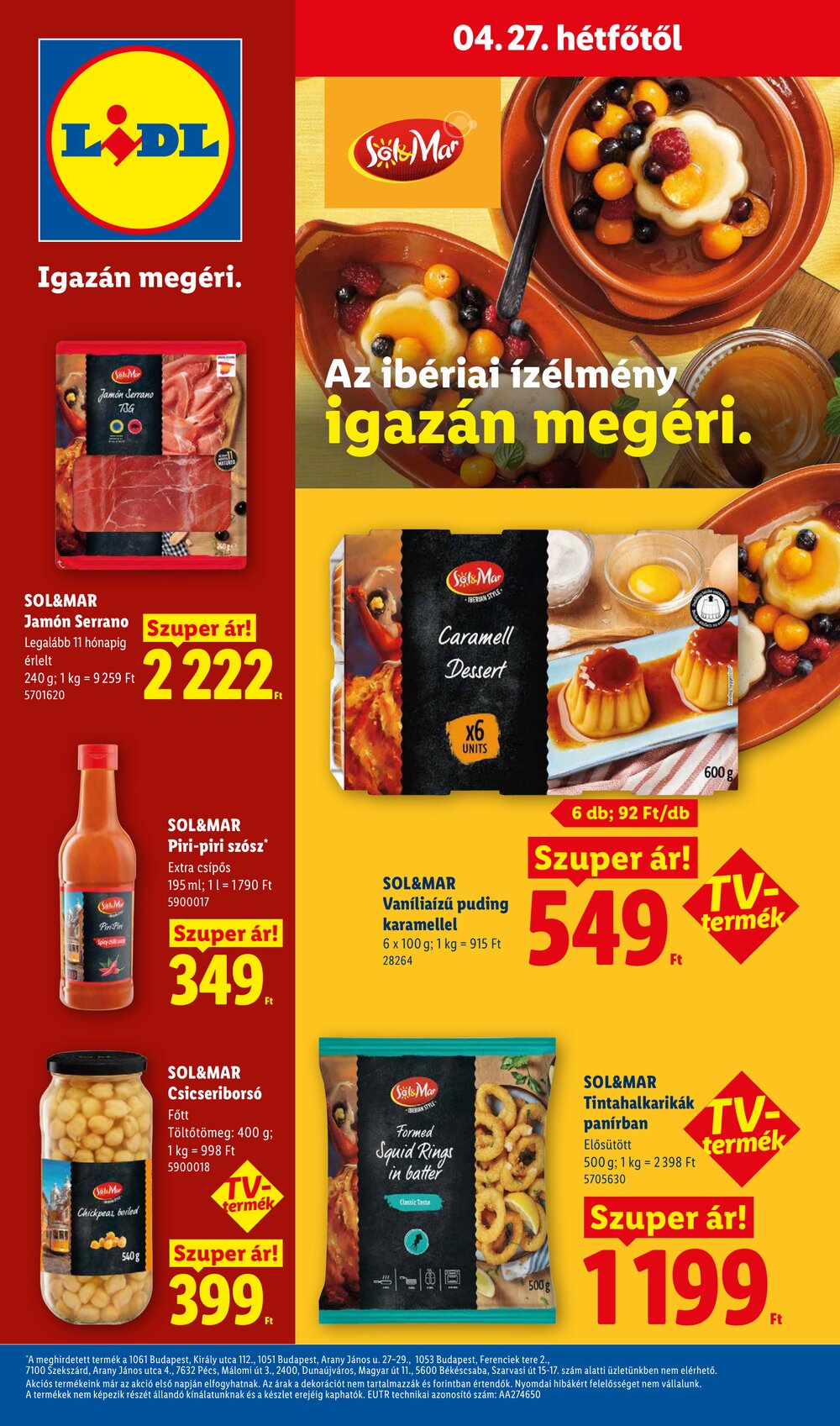 Lidl akciós újság 2026.04.23-tól - 66. oldal.