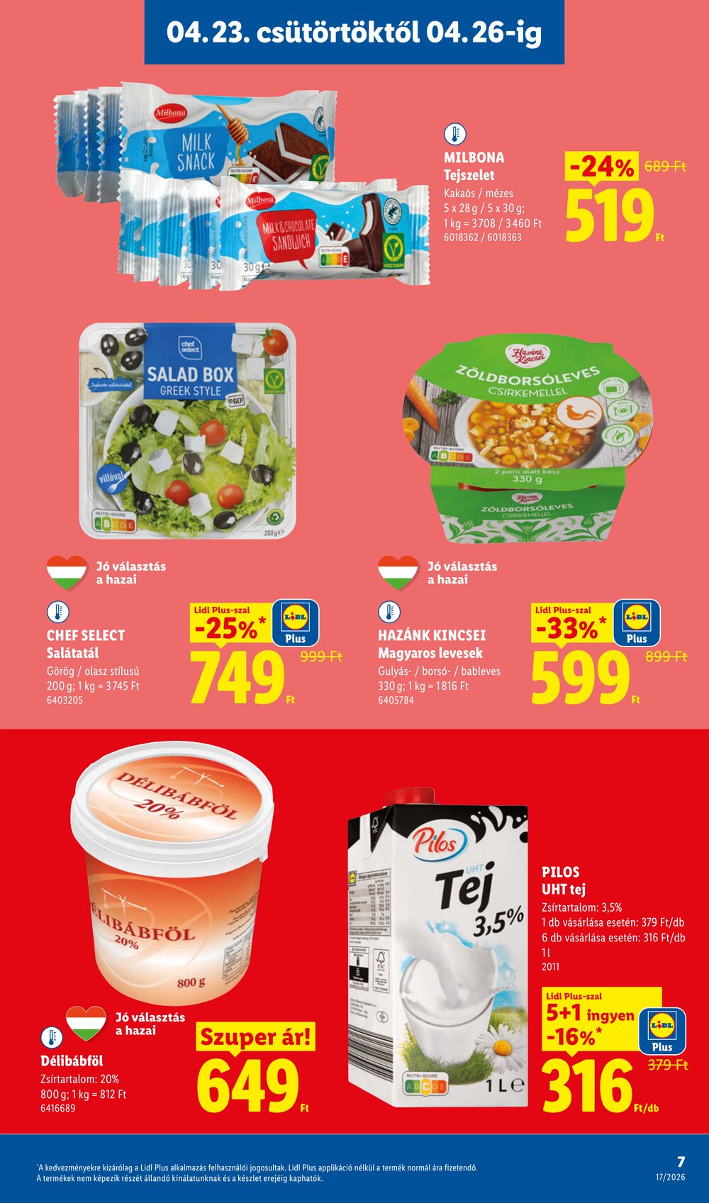 Lidl akciós újság 2026.04.23-tól - 7. oldal.