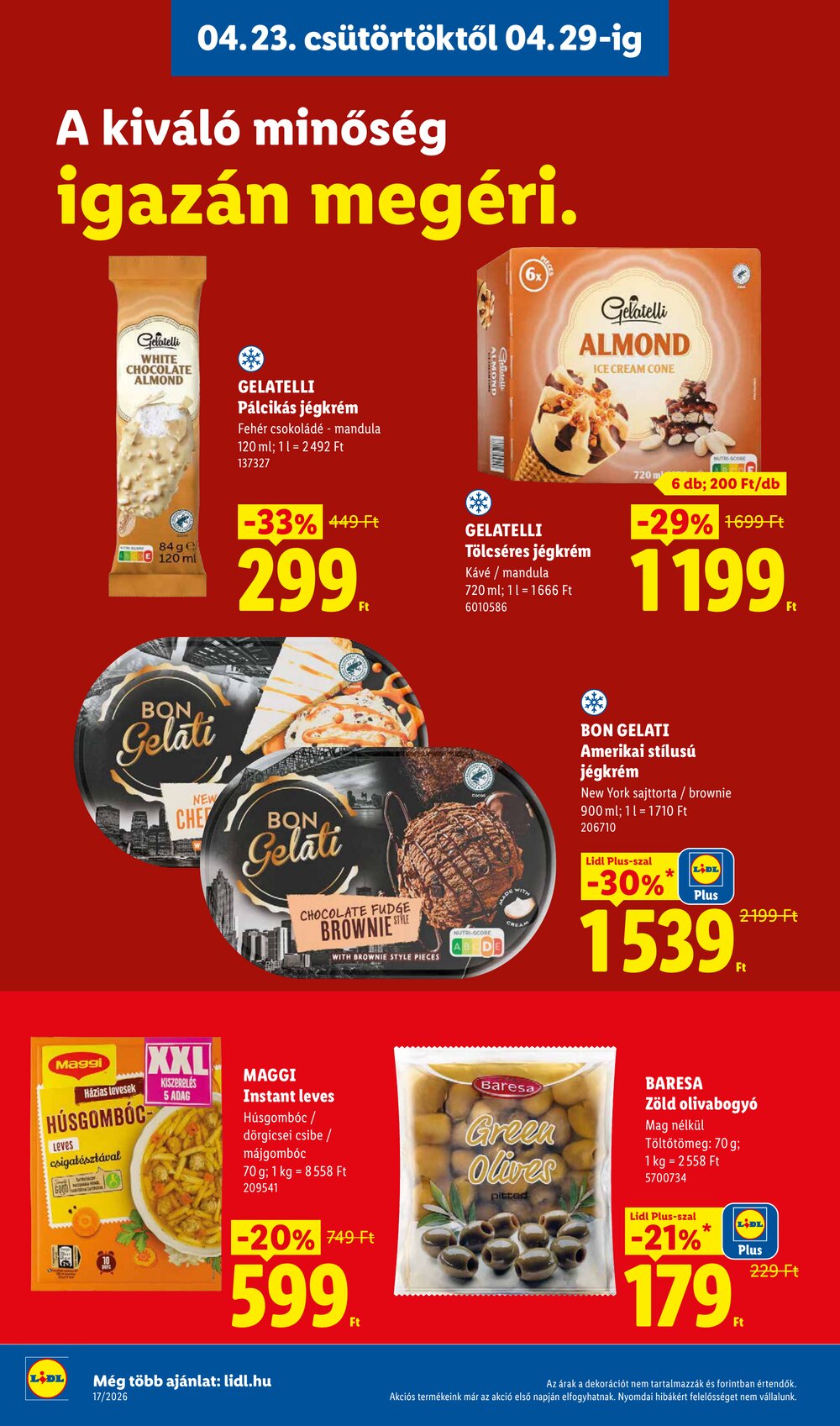 Lidl akciós újság 2026.04.23-tól - 8. oldal.
