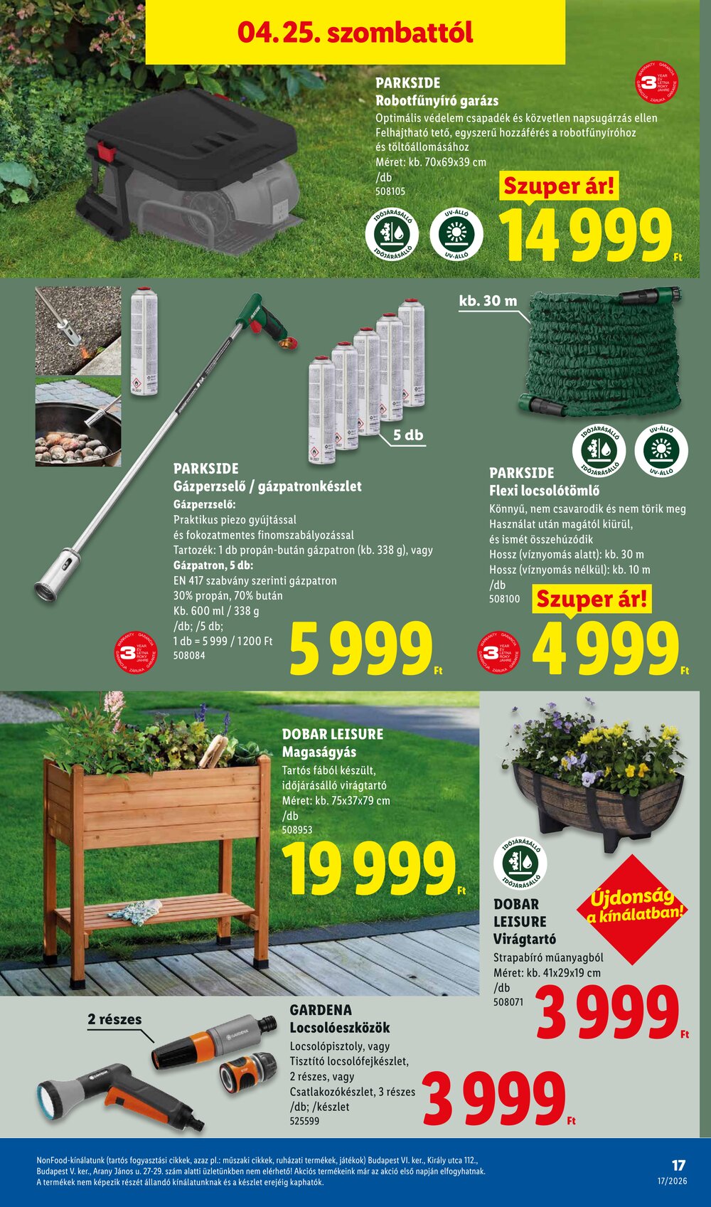 Lidl akciós újság 2026.04.23-tól - 17. oldal.