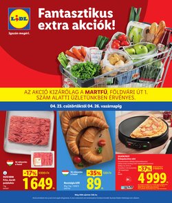 Lidl akciós újság 2026.04.23-tól