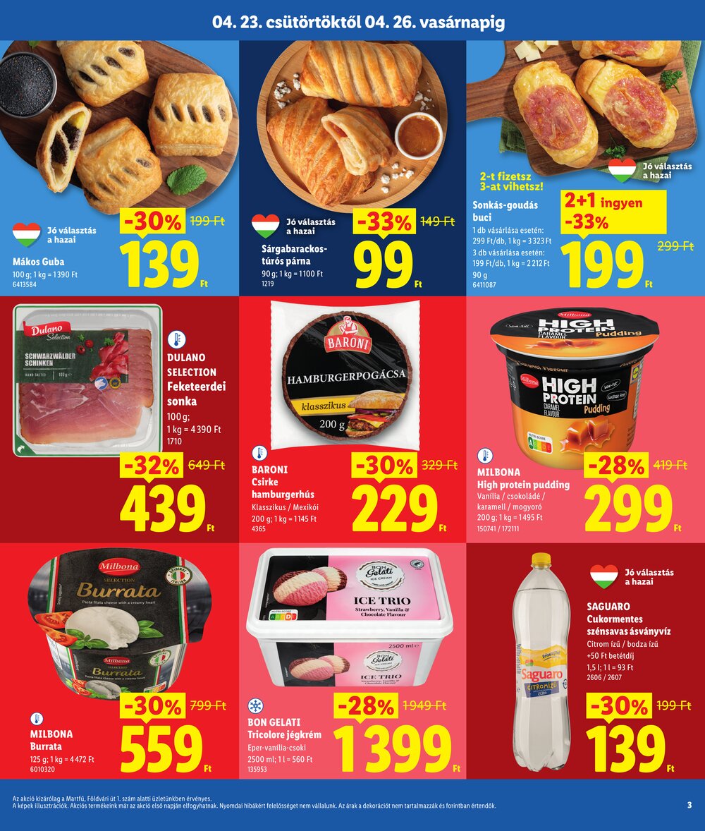 Lidl akciós újság 2026.04.23-tól - 3. oldal.