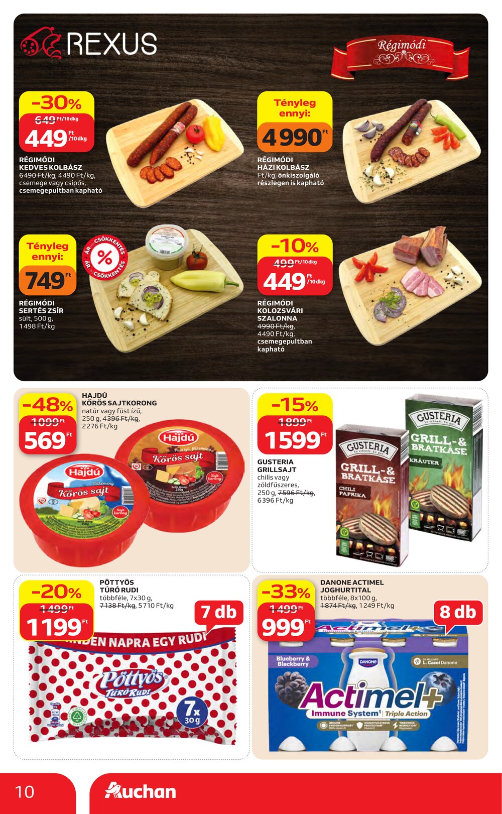 Auchan akciós újság 2026.04.23-tól - 10. oldal.