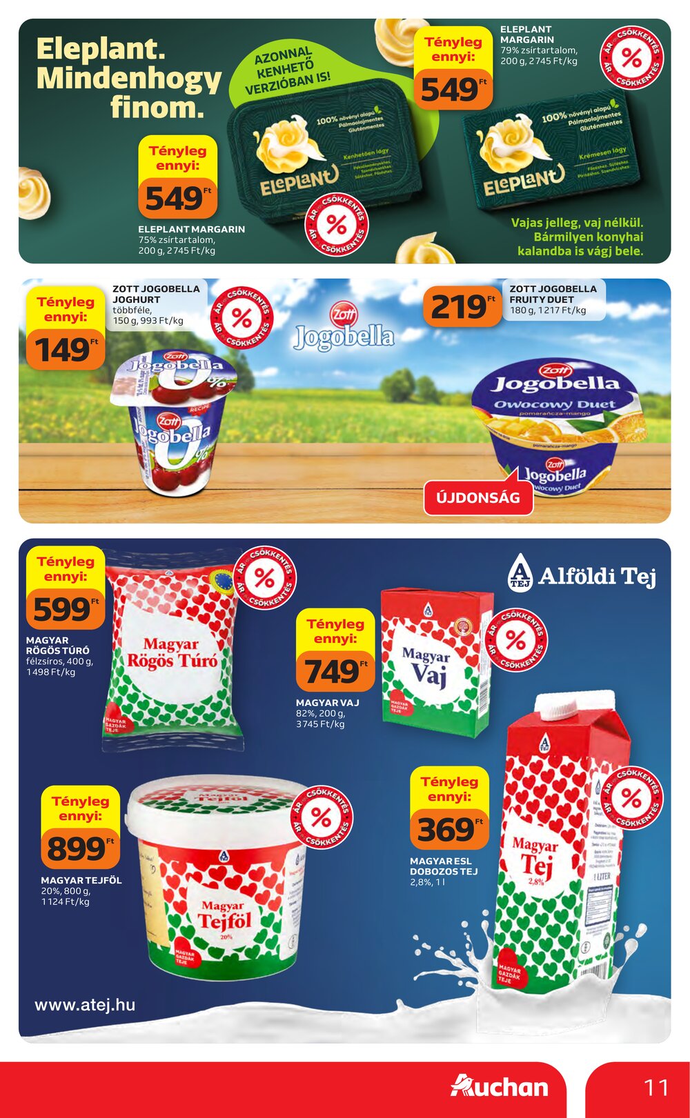 Auchan akciós újság 2026.04.23-tól - 11. oldal.