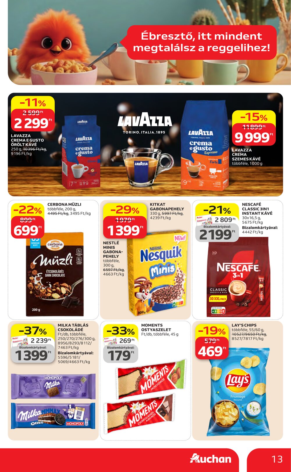 Auchan akciós újság 2026.04.23-tól - 13. oldal.