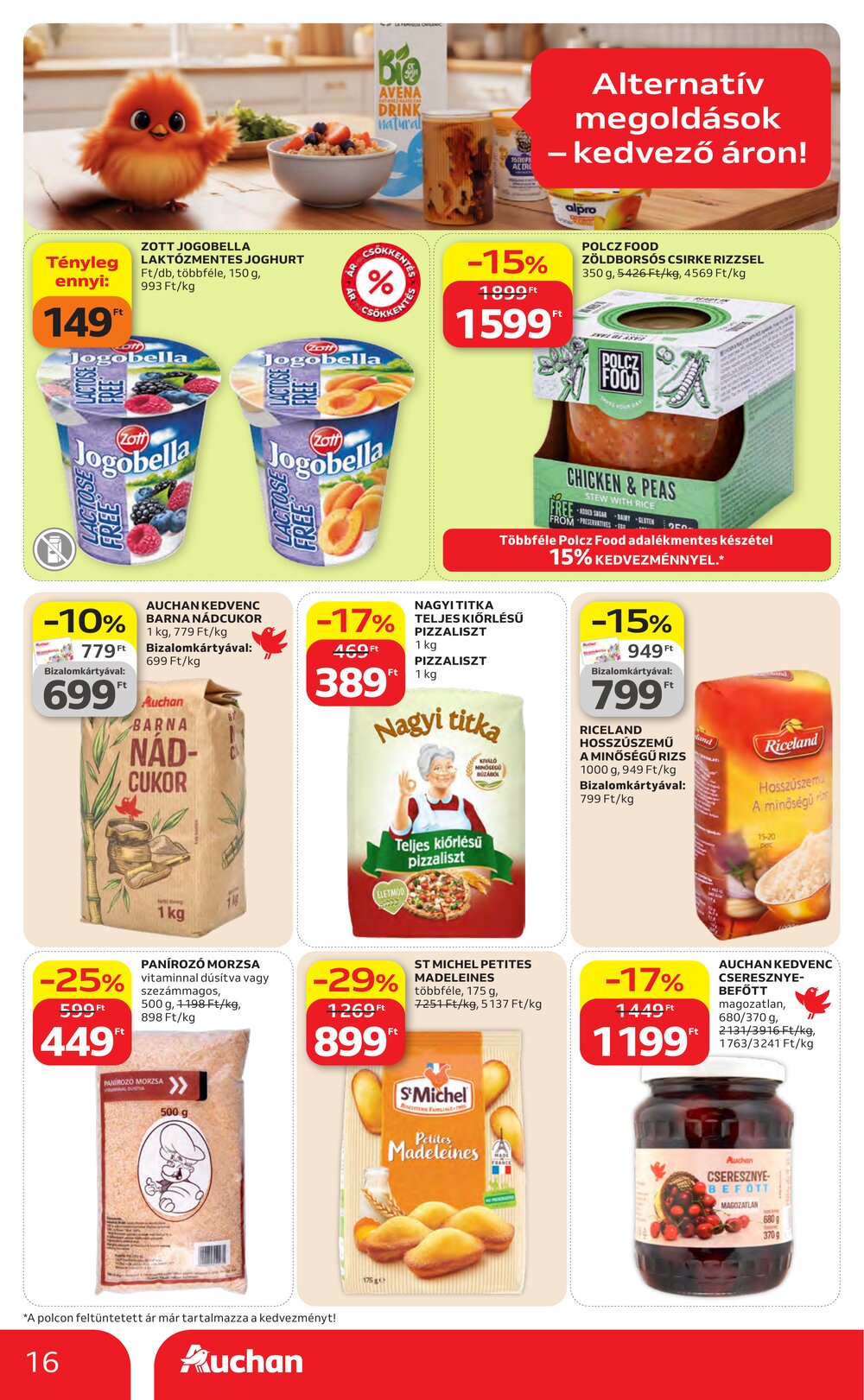 Auchan akciós újság 2026.04.23-tól - 16. oldal.