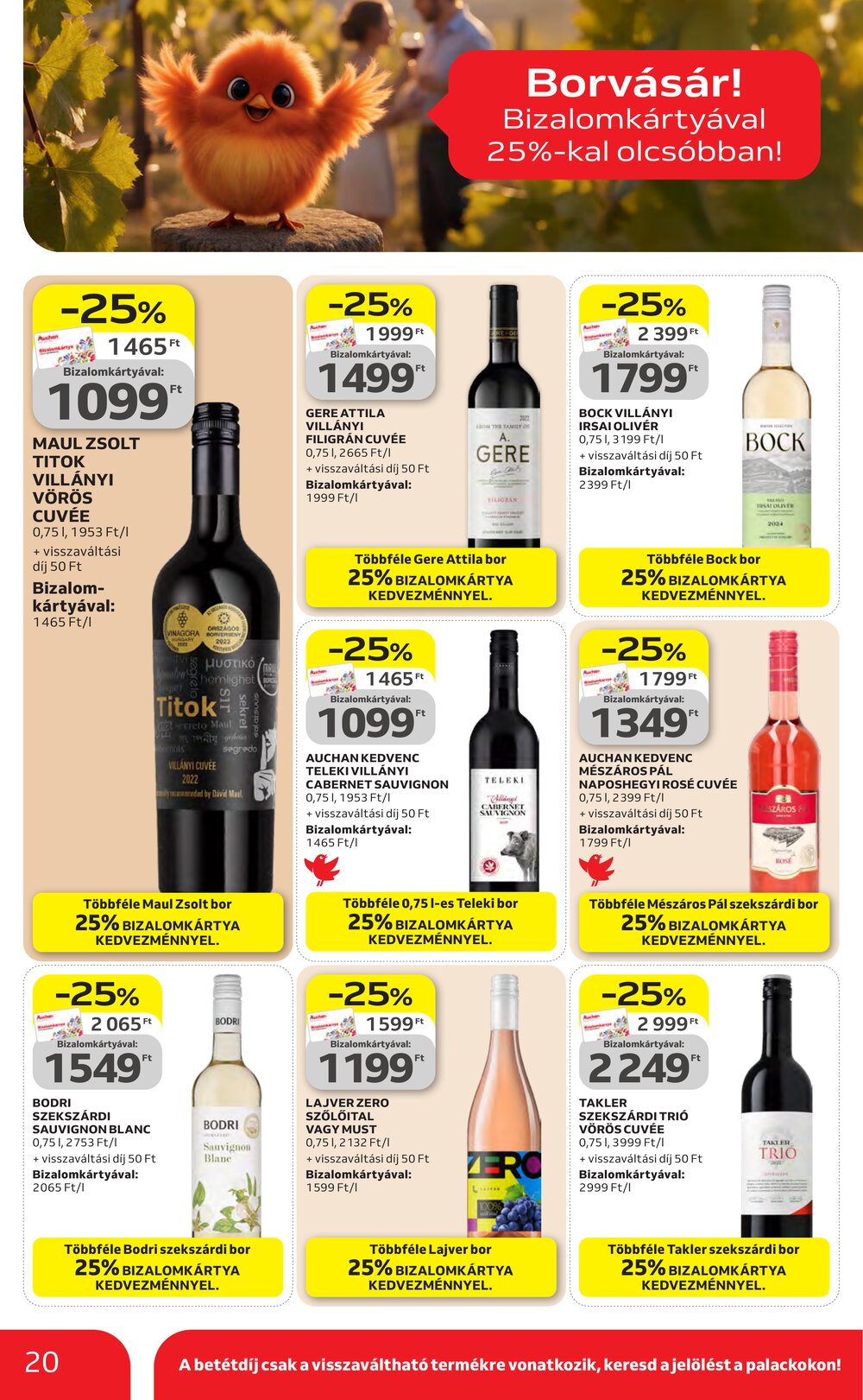 Auchan akciós újság 2026.04.23-tól - 20. oldal.