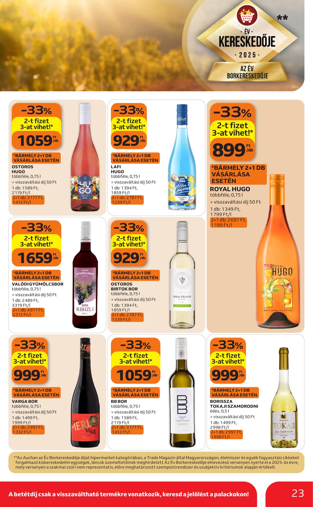 Auchan akciós újság 2026.04.23-tól - 23. oldal.