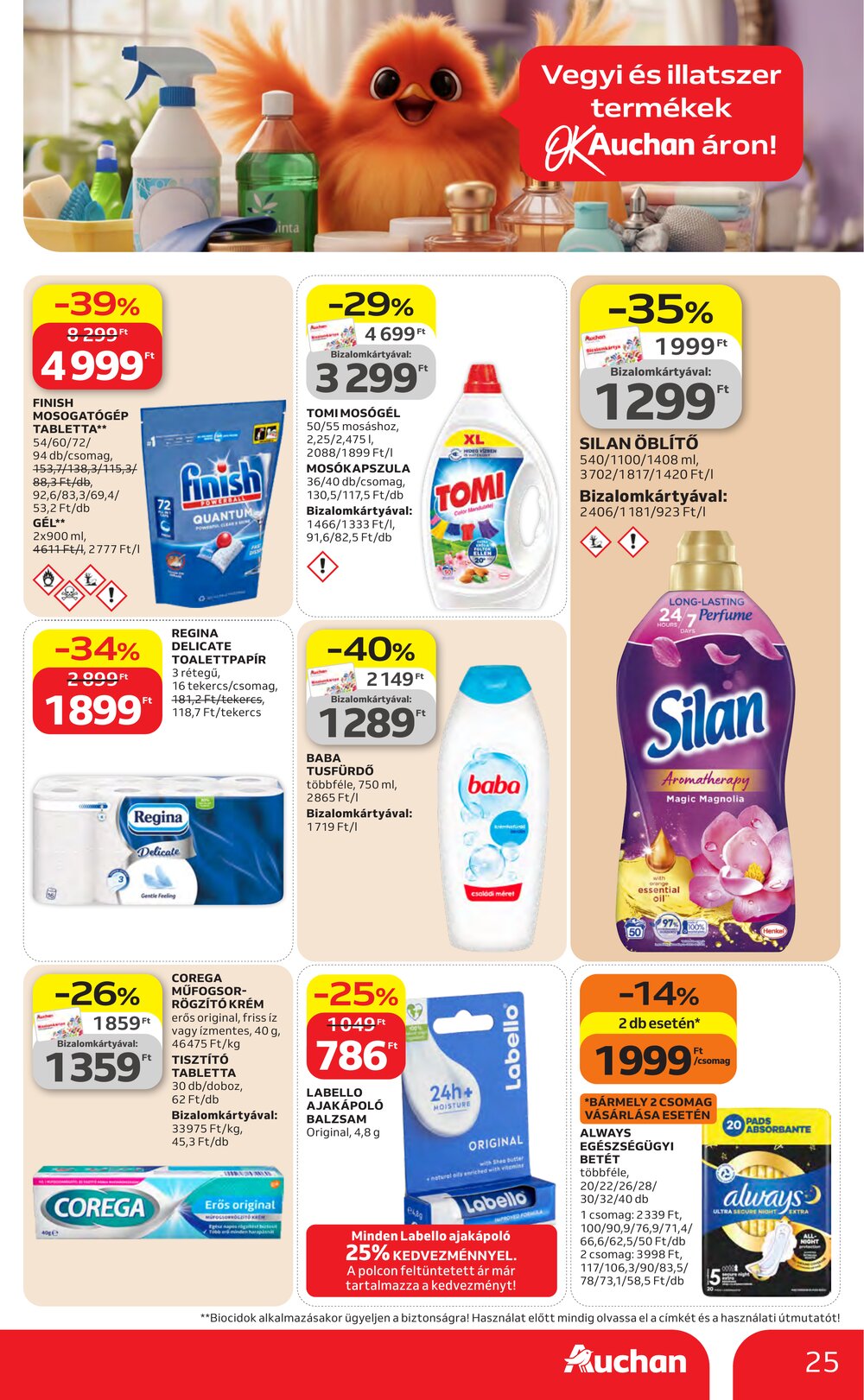 Auchan akciós újság 2026.04.23-tól - 25. oldal.