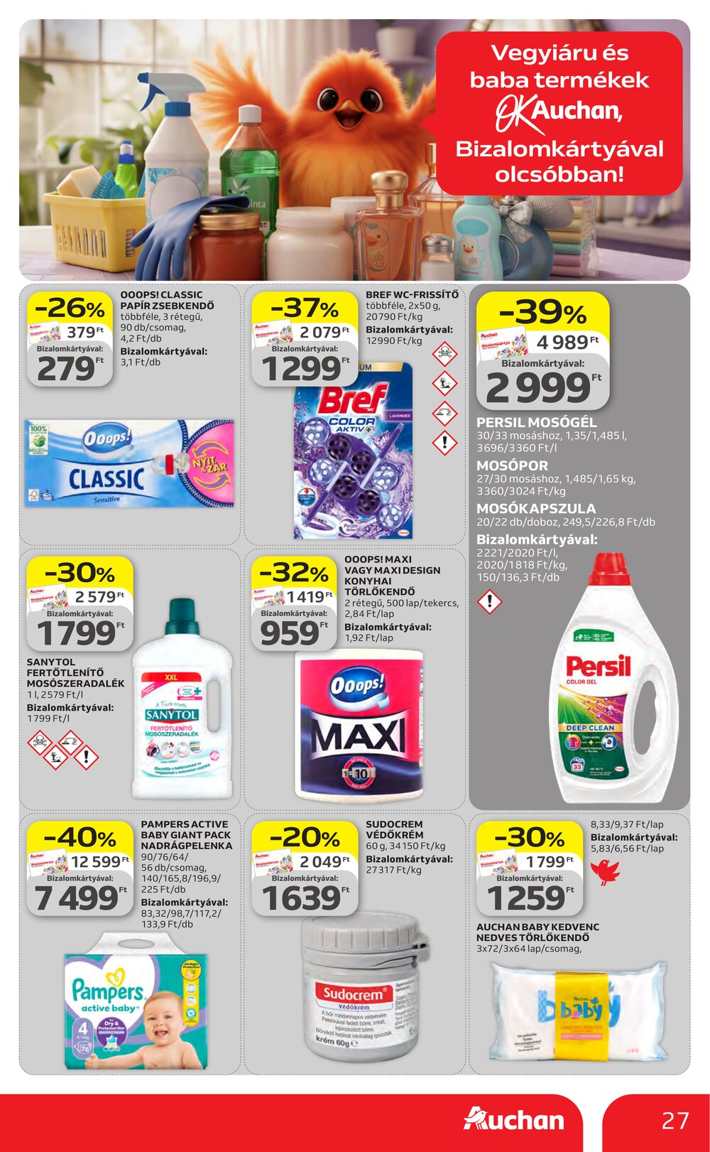 Auchan akciós újság 2026.04.23-tól - 27. oldal.