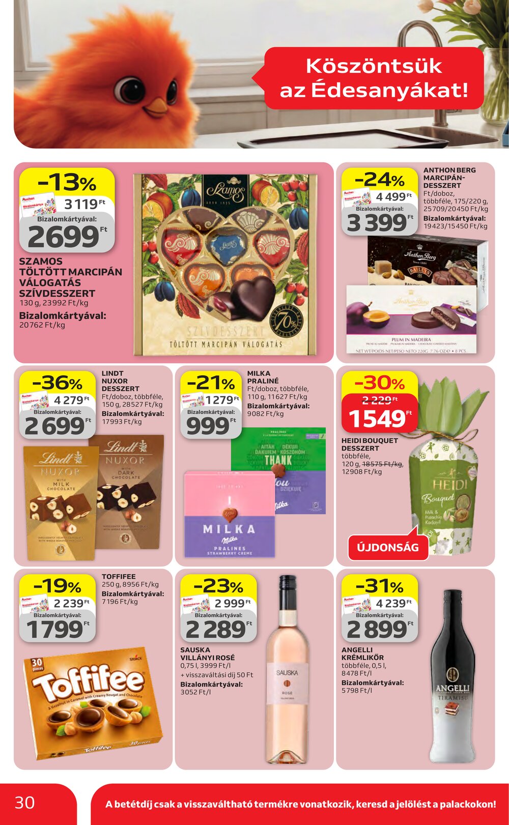 Auchan akciós újság 2026.04.23-tól - 30. oldal.