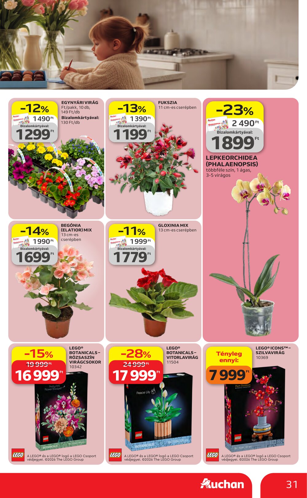 Auchan akciós újság 2026.04.23-tól - 31. oldal.