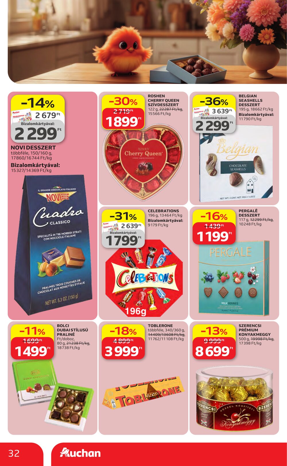 Auchan akciós újság 2026.04.23-tól - 32. oldal.