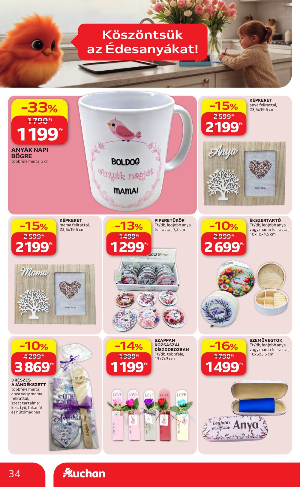 Auchan akciós újság 2026.04.23-tól - 34. oldal.