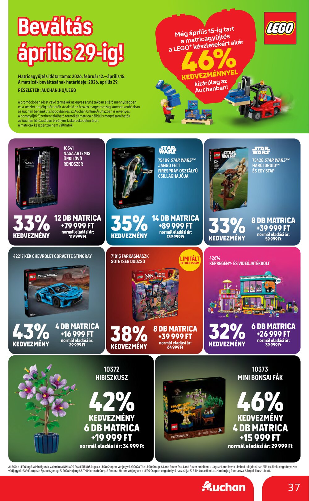 Auchan akciós újság 2026.04.23-tól - 37. oldal.