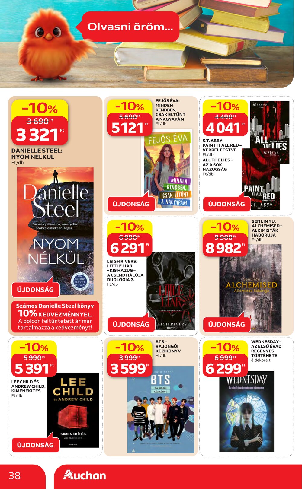 Auchan akciós újság 2026.04.23-tól - 38. oldal.